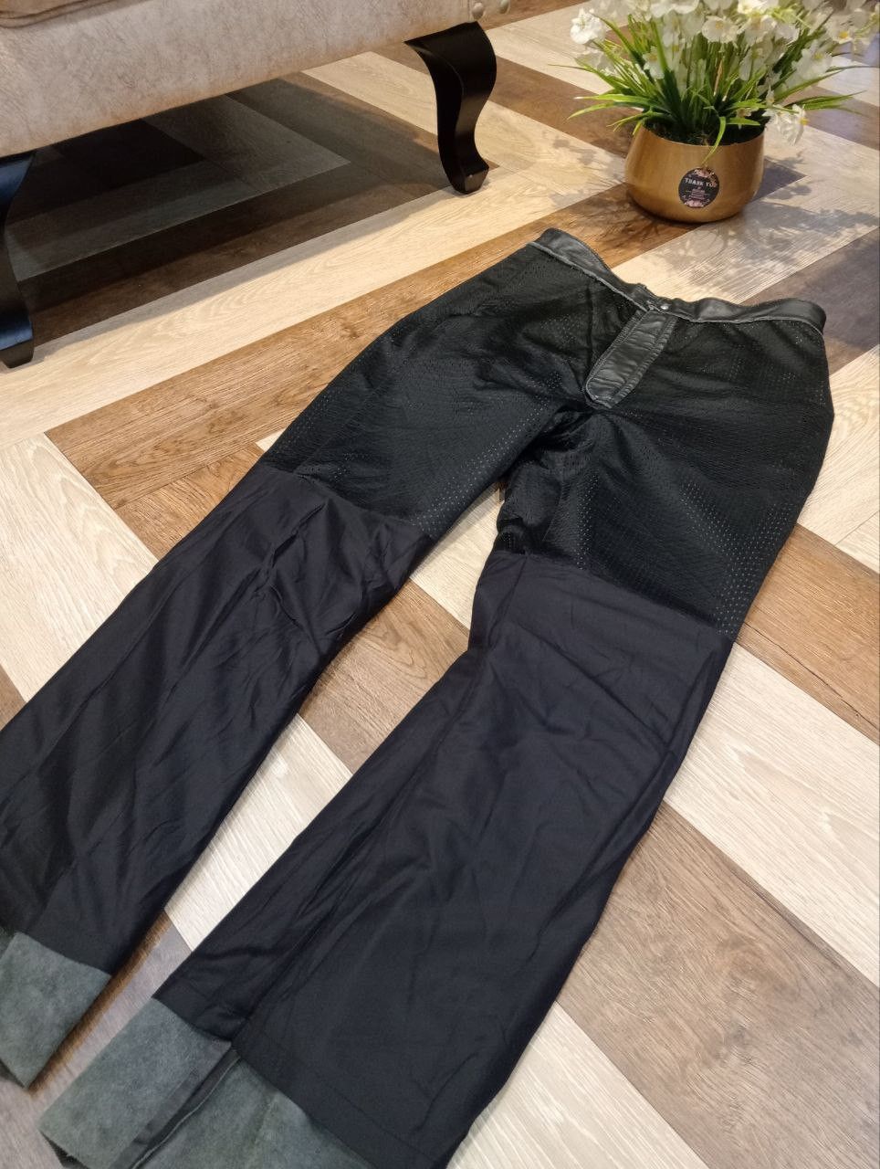 Leather JAPANESE BLACK LEATHER PANTS Size US 29 - 14 Thumbnail