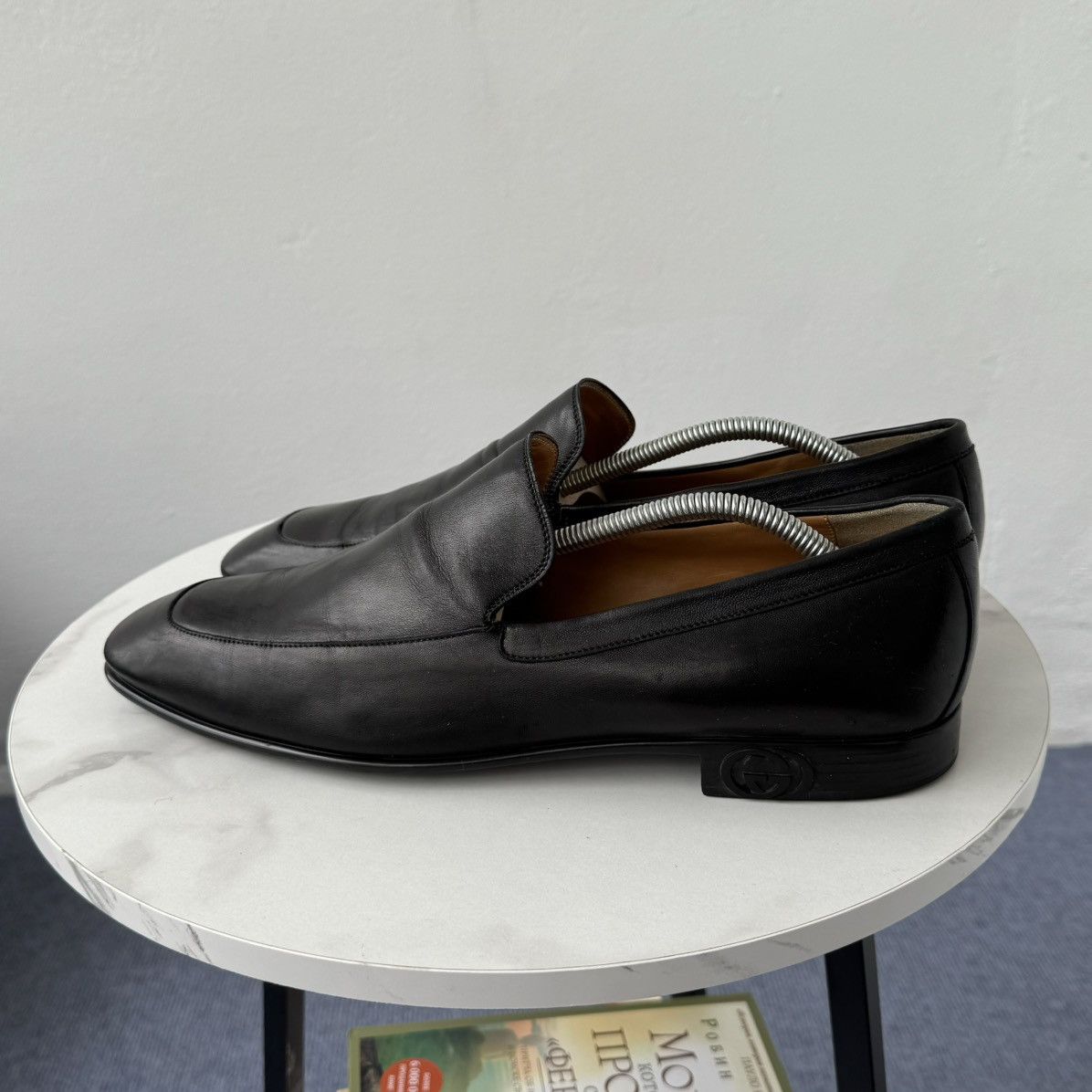 Gucci Gucci Vero Cuoio Leather Black Shoes Size US 10 / EU 43 - 3 Thumbnail