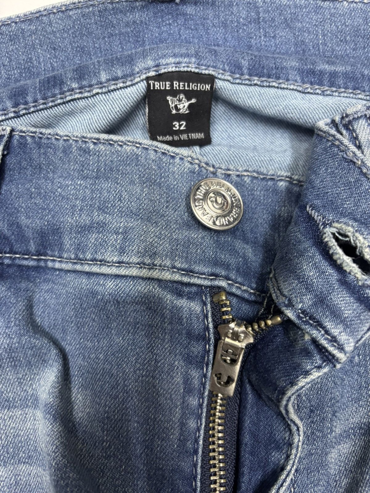 True Religion × Vintage TRUE RELIGION Relaxed Skinny Denim Pants Size US 32 / EU 48 - 10 Thumbnail