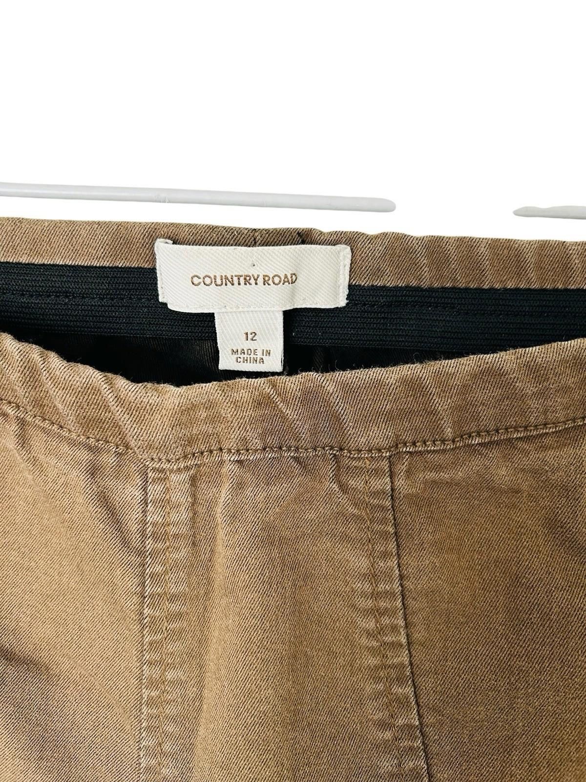 Country Road Country Road Camel Jeggings Pants Jeans - Size 12 AU/UK 8 US Size 27" / US 4 / IT 40 - 4 Thumbnail