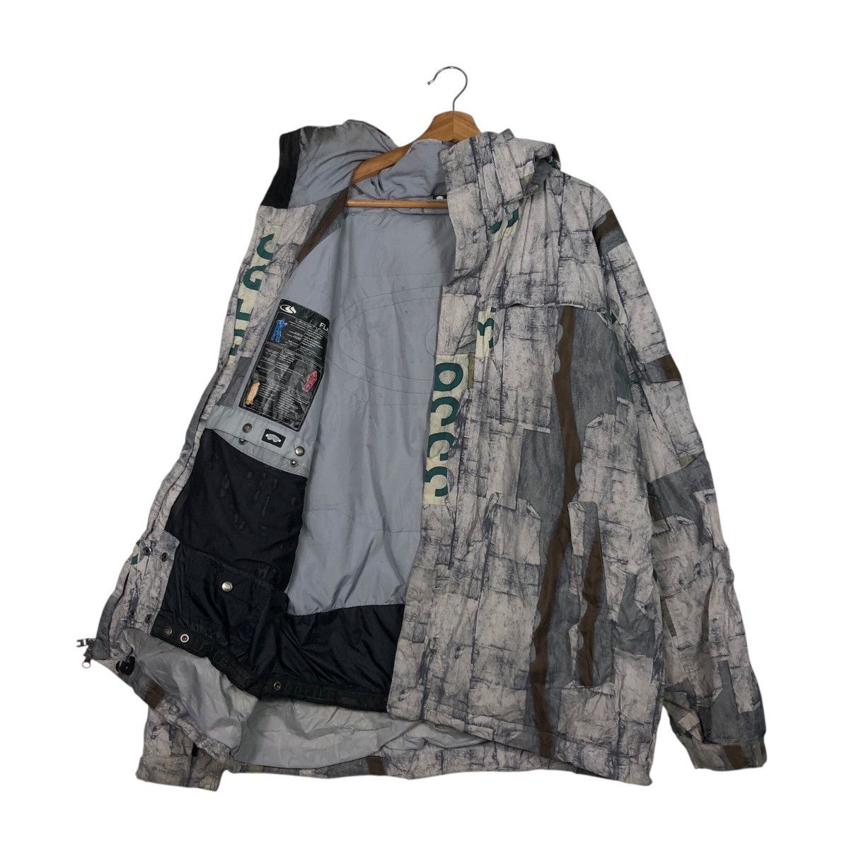 Japanese Brand 📌Vintage Ski Zipper Jacket Flare Acid Wash Winter Wear Size US XL / EU 56 / 4 - 14 Thumbnail