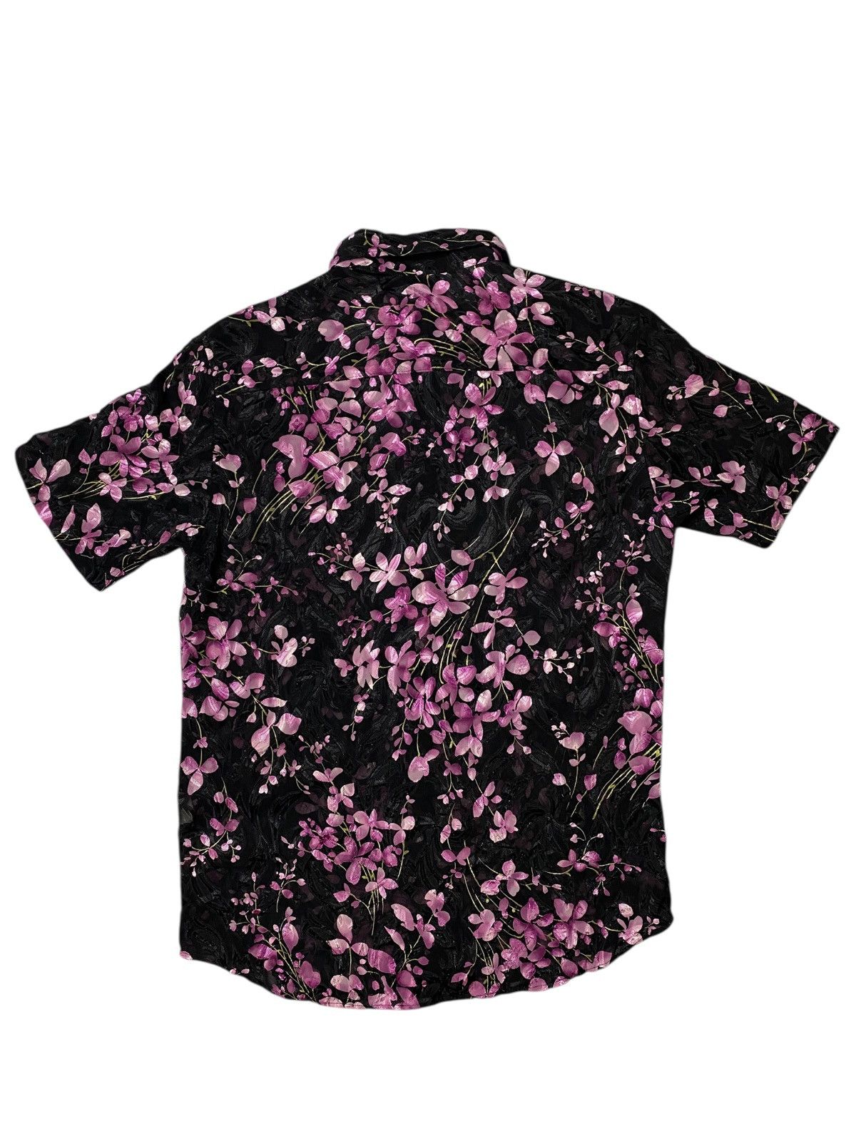 If Six Was Nine 2000's Tornado Mart Sakura Floral Shirts Size US M / EU 48-50 / 2 - 5 Thumbnail