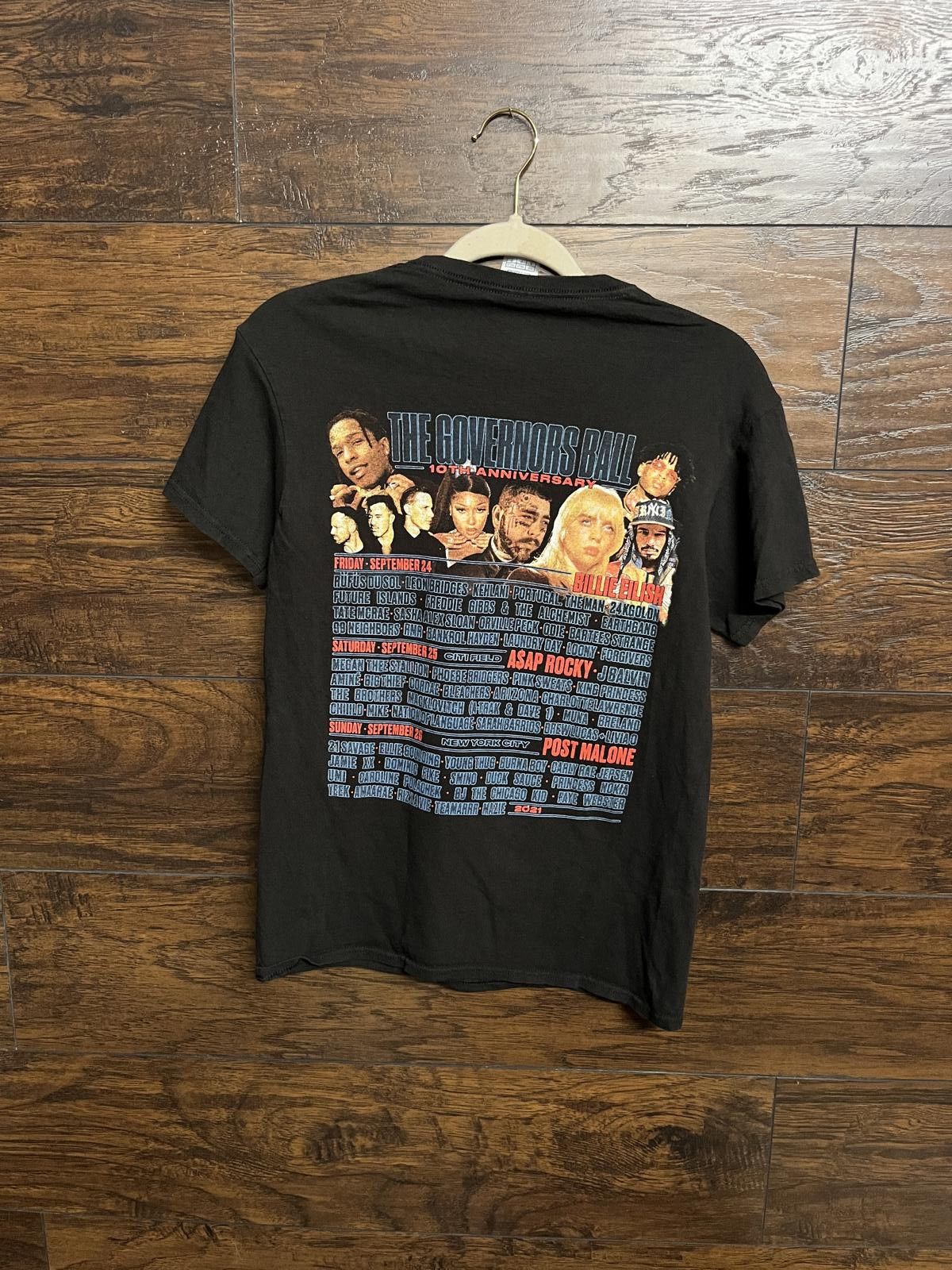 Designer T-shirt Gov ball NYC - 10th Anniversary 2 Sided Tee Size US S / EU 44-46 / 1 - 2 Thumbnail