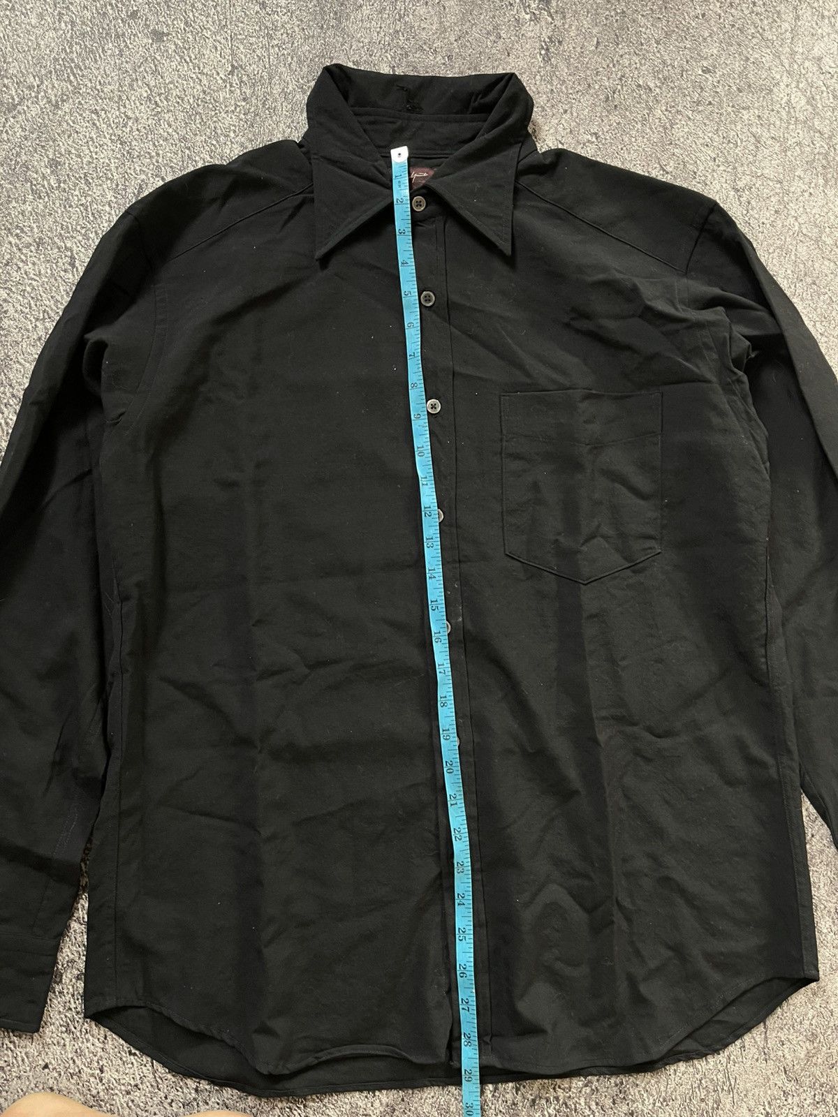Yohji Yamamoto Vintage Yohji Yamamoto Durban A.A.R Black Shirt Size US L / EU 52-54 / 3 - 11 Thumbnail