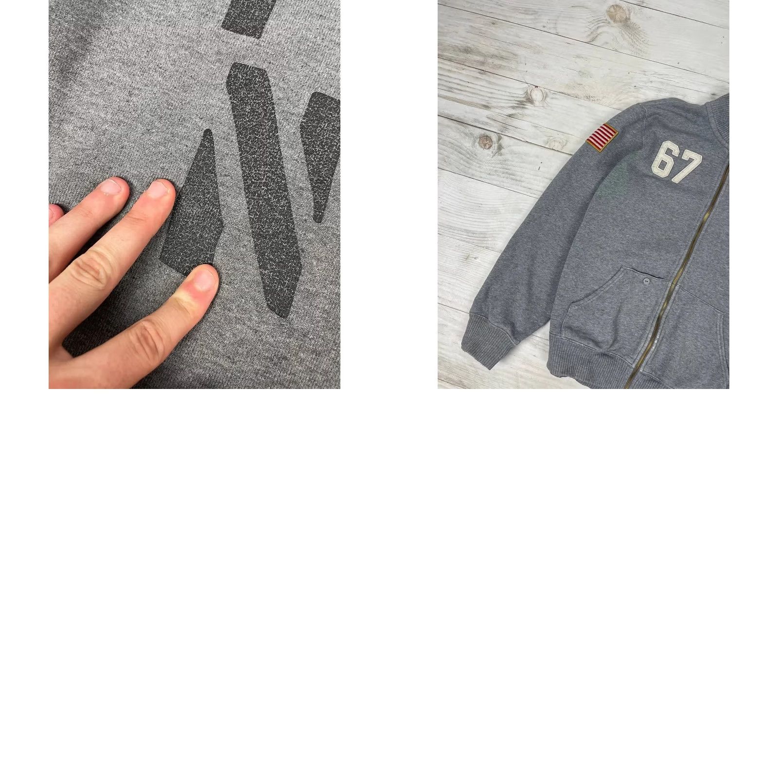 True Religion True Religion Hoodie Full Zip California USA Flag Men Sz M gray Size US M / EU 48-50 / 2 - 11 Thumbnail