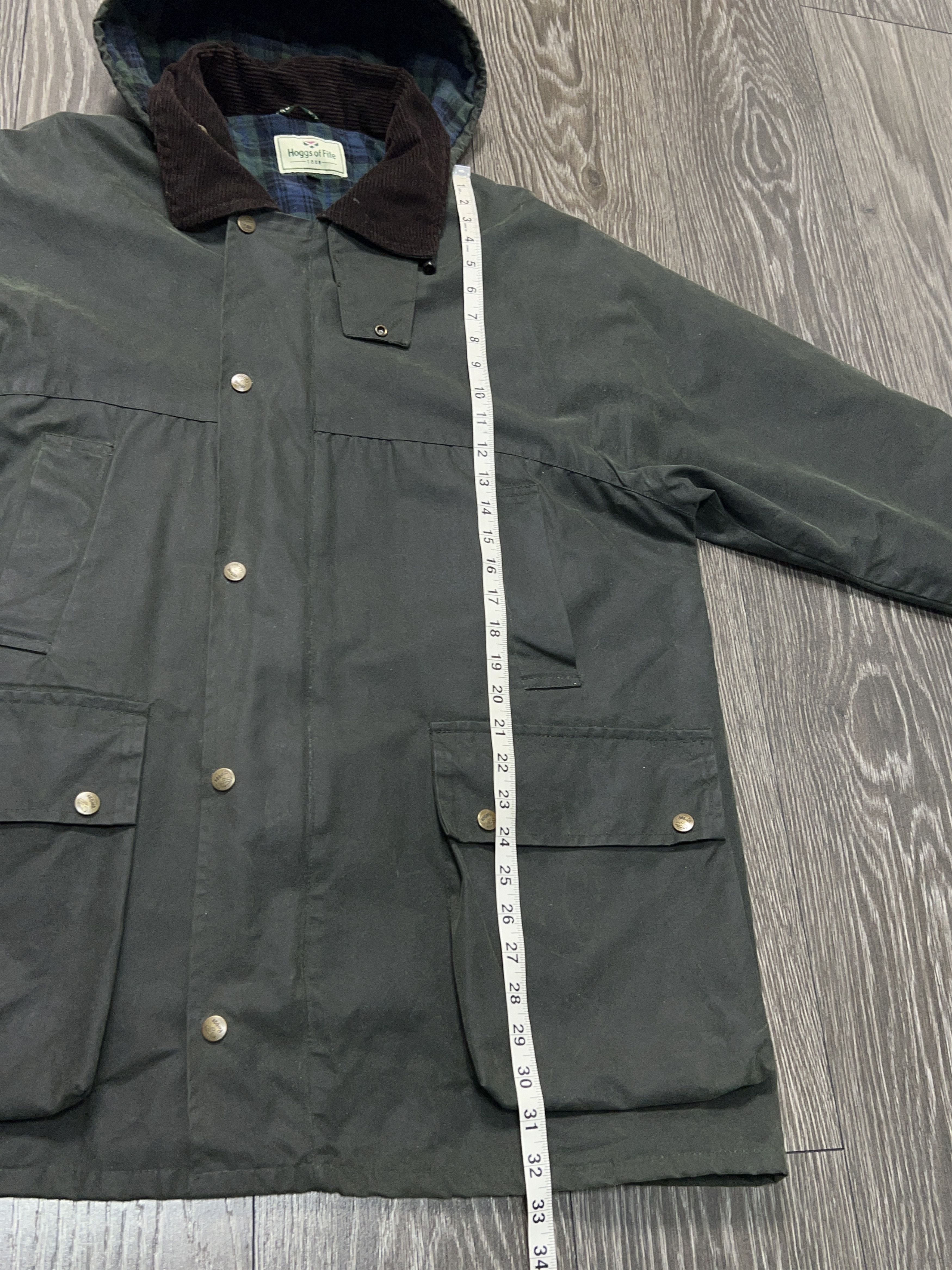 Other Hoggs Of Fife Wax Country Derby Field Jacket Hunting Coat Size US XL / EU 56 / 4 - 7 Thumbnail