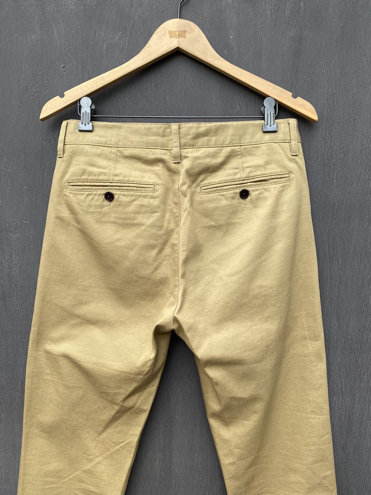 Acne Studios Acne Studios Roc Twill beige cotton pants size 46 Size US 44 / EU 60 - 3 Thumbnail