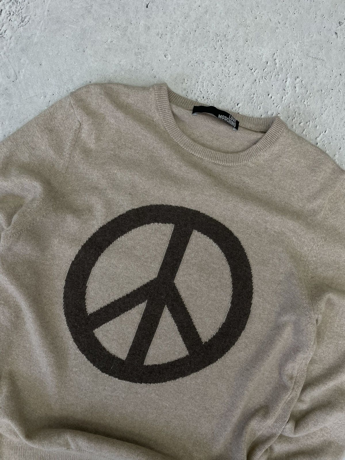 Moschino Vintage hype y2k Love Moschino wool/cashmere sweater Size US M / EU 48-50 / 2 - 2 Thumbnail