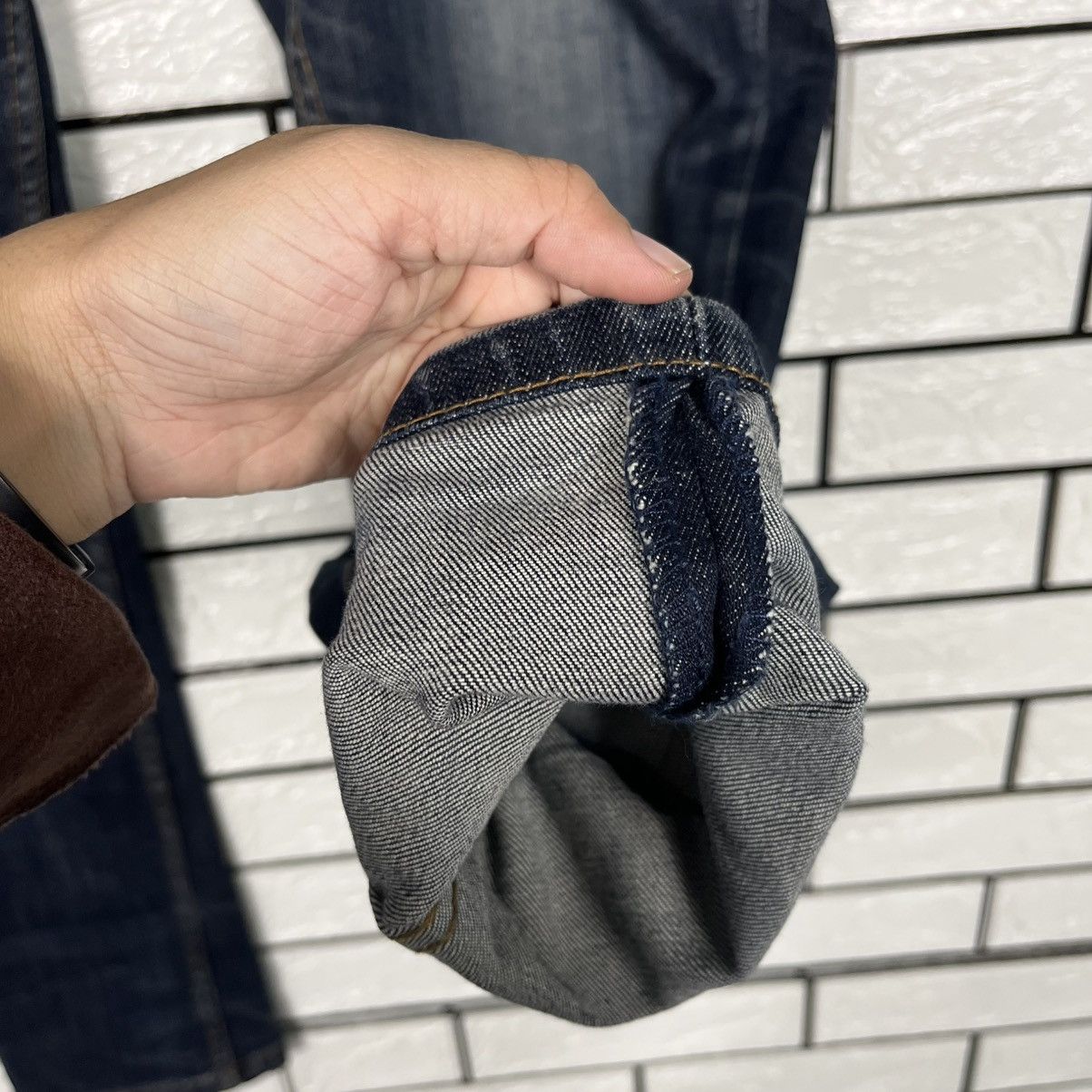 Japanese Brand Vintage Ross Thomson Utility Denim Jeans Size US 38 / EU 54 - 13 Thumbnail