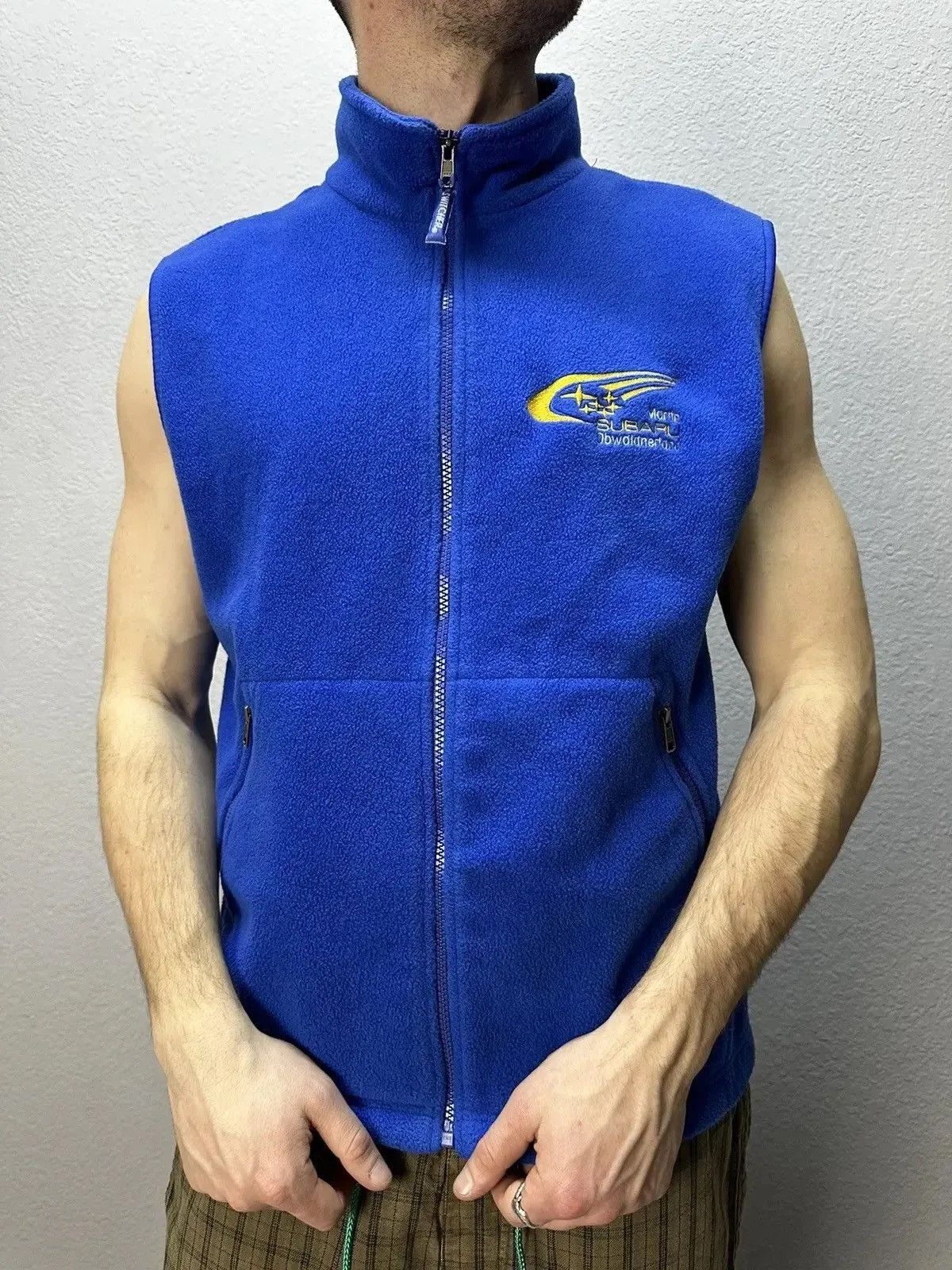 Formula 1 × Vintage vest Subaru bombers sleeveless motorcycles racing Size US L / EU 52-54 / 3 - 4 Thumbnail