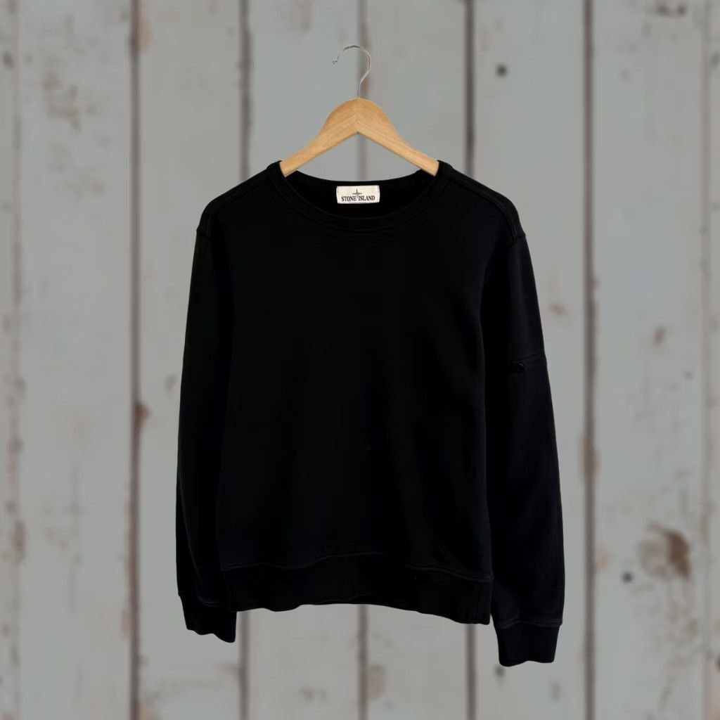 Stone Island Stone Island Sweatshirt Men S Retro Hype Y2K Black Size US S / EU 44-46 / 1 - 1 Thumbnail