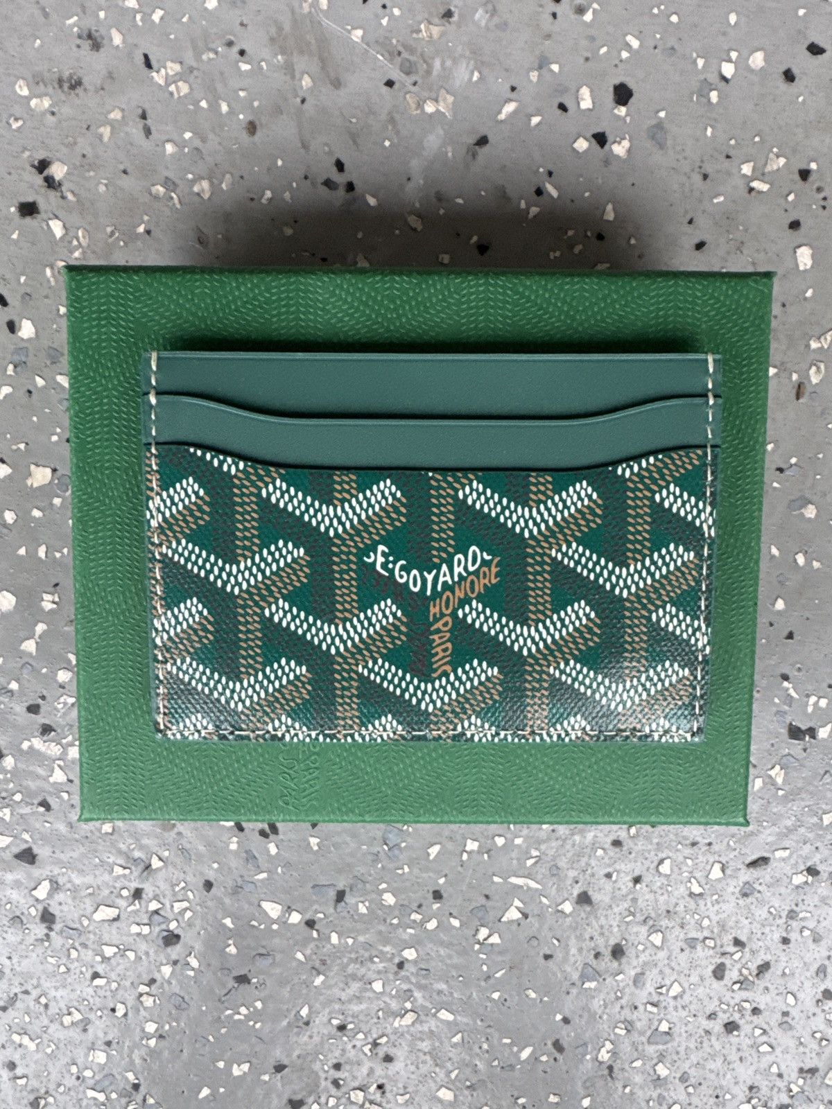 Goyard Green Goyard cardholder Size ONE SIZE - 2 Thumbnail