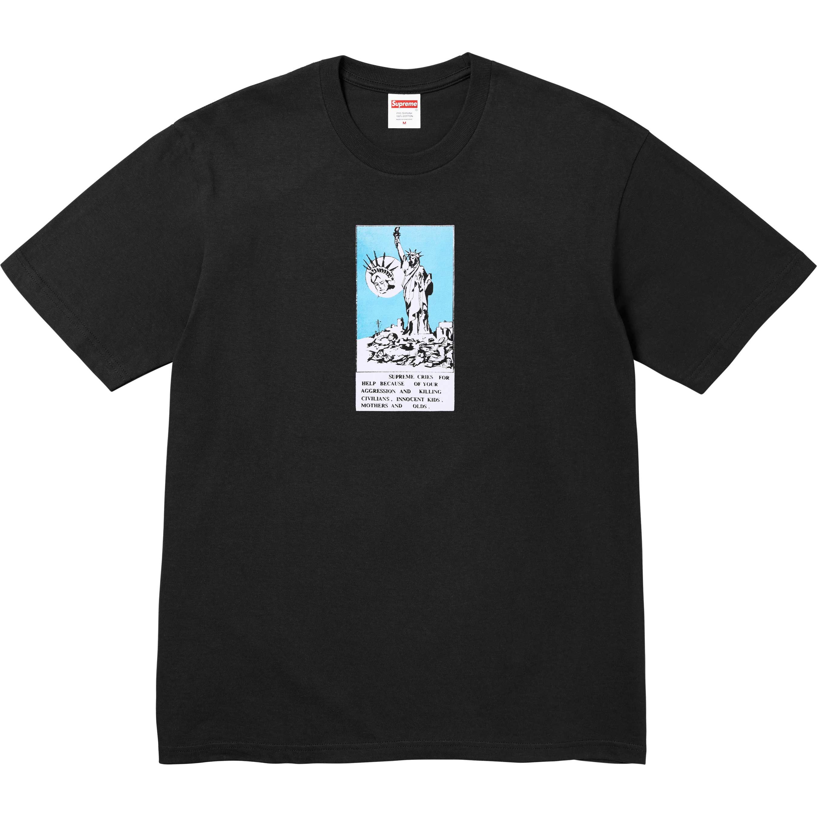 Supreme Supreme Liberty Tee - Black - S - FW24 Size US S / EU 44-46 / 1 - 1 Preview