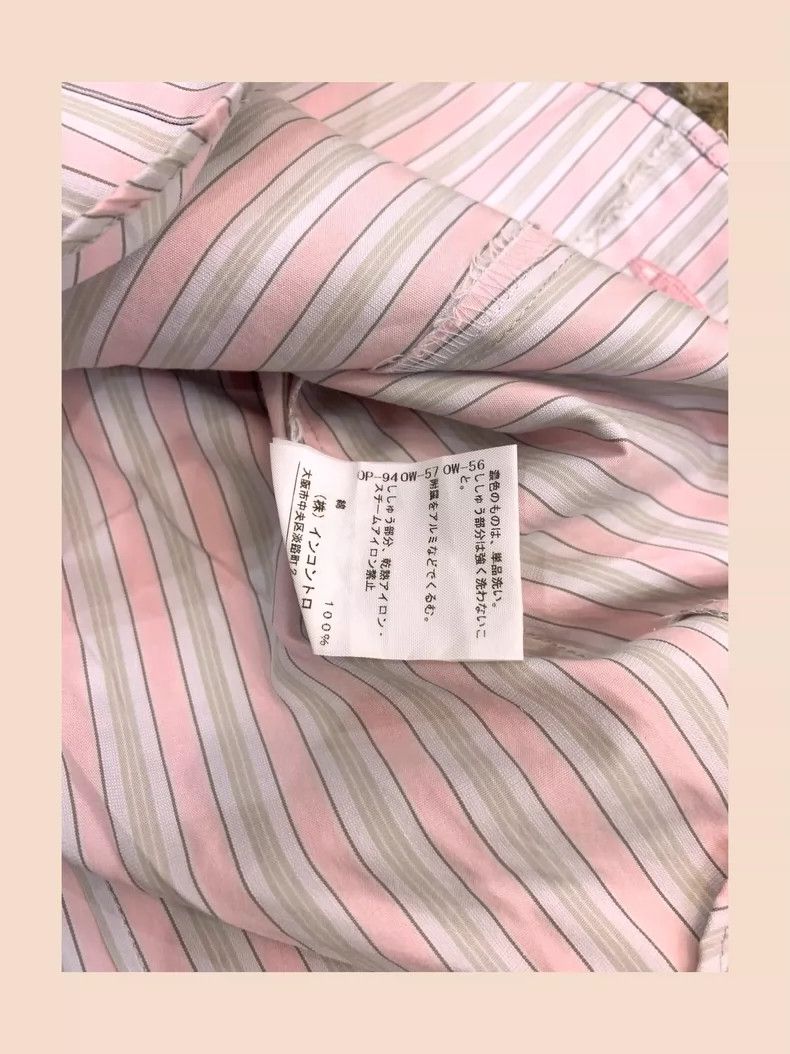 Vivienne Westwood Vivienne Westwood size3 Striped shirt Size M / US 6-8 / IT 42-44 - 6 Thumbnail