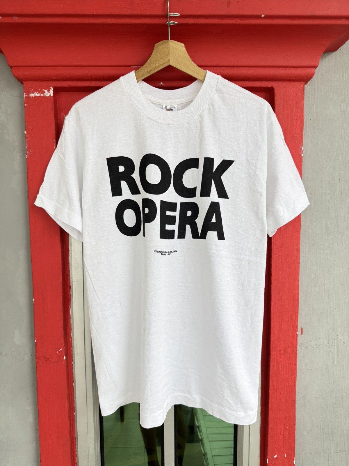 Band Tees Vintage 90s Rock Opera Mr.Children & Keisuke Kuwata Tee Size US M / EU 48-50 / 2 - 1 Thumbnail