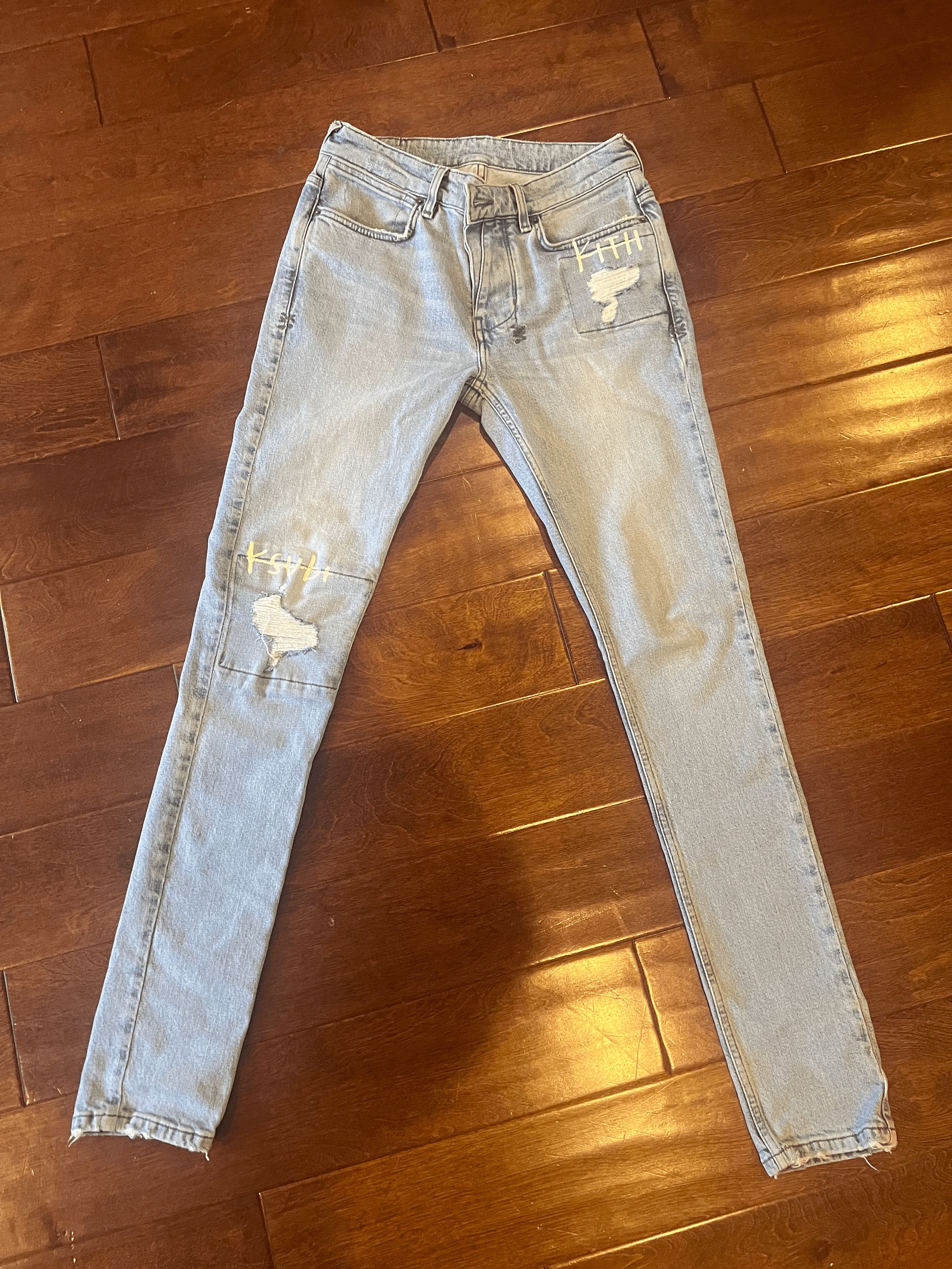 Kith × Ksubi KSUBI x KITH VAN WINKLE DENIM - WASHED OUT