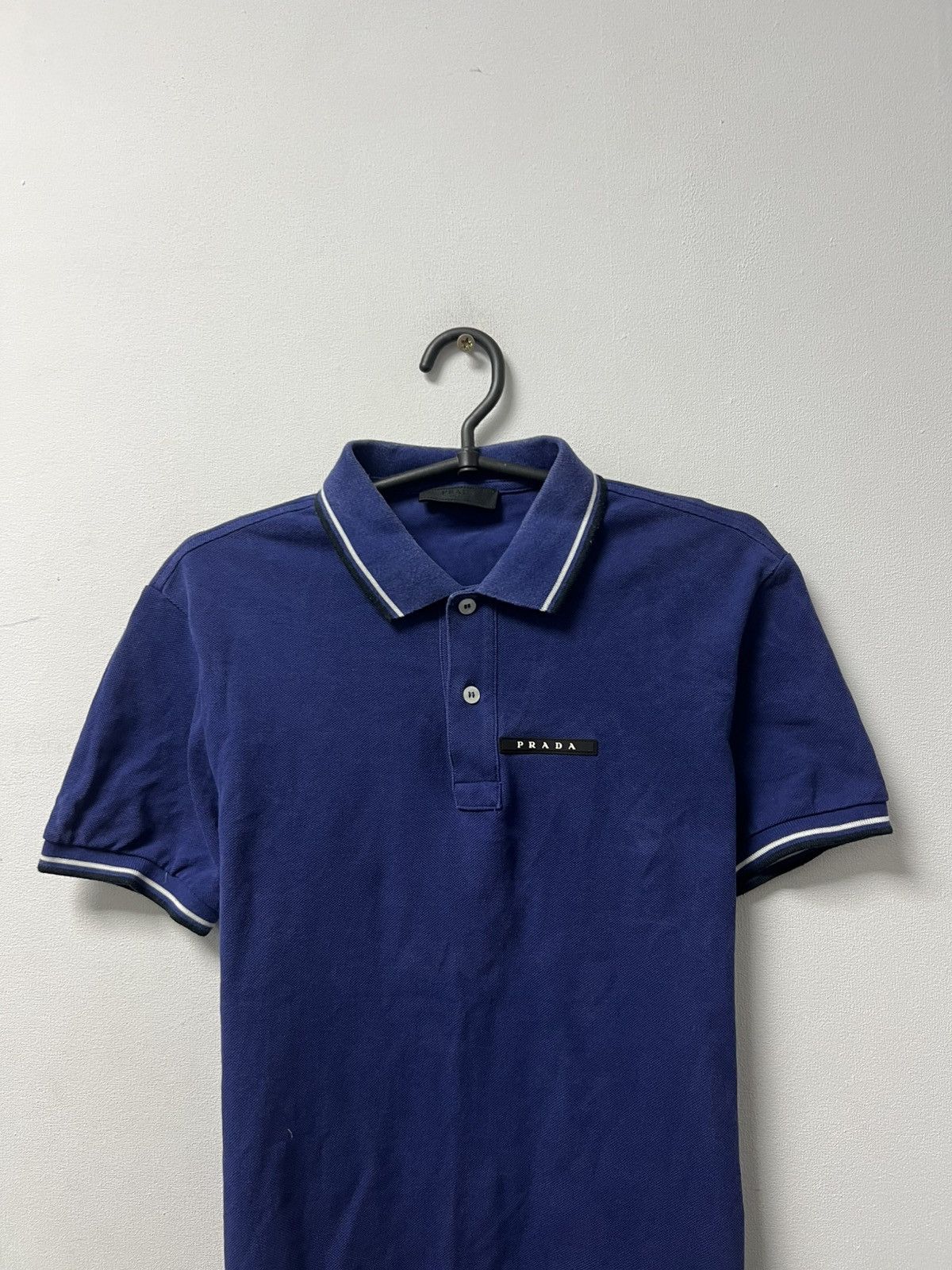Prada Prada Polo T-Shirt Red Tab Size US S / EU 44-46 / 1 - 2 Thumbnail