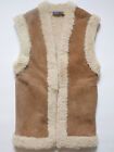 Polo Ralph Lauren Polo Ralph Lauren Vest Jacket Leather Suede Shearling M Size M / US 6-8 / IT 42-44 - 1 Thumbnail