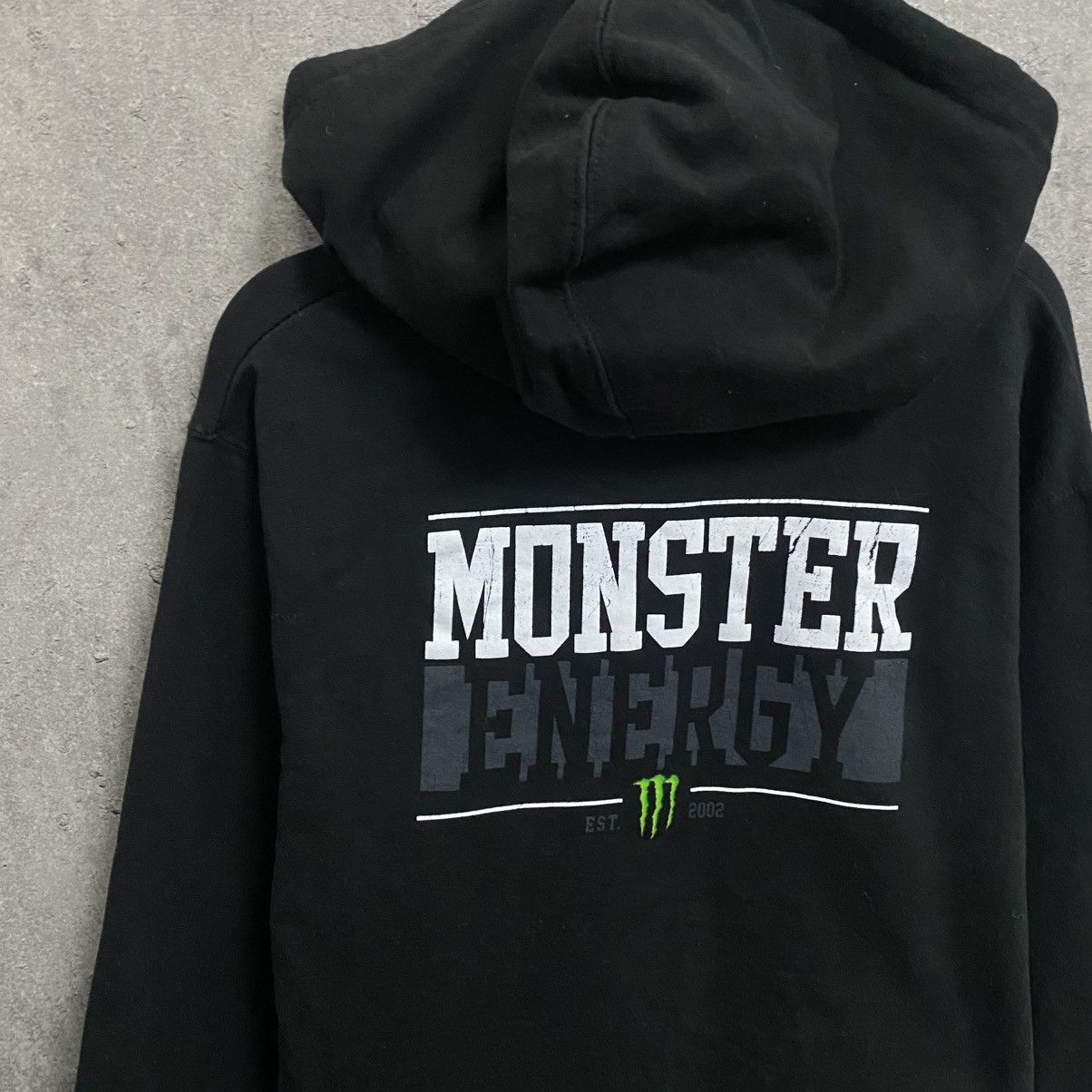 Vintage Vintage Y2K Monster Energy Zip Hoodie Racing Big Logo Size US M / EU 48-50 / 2 - 7 Thumbnail