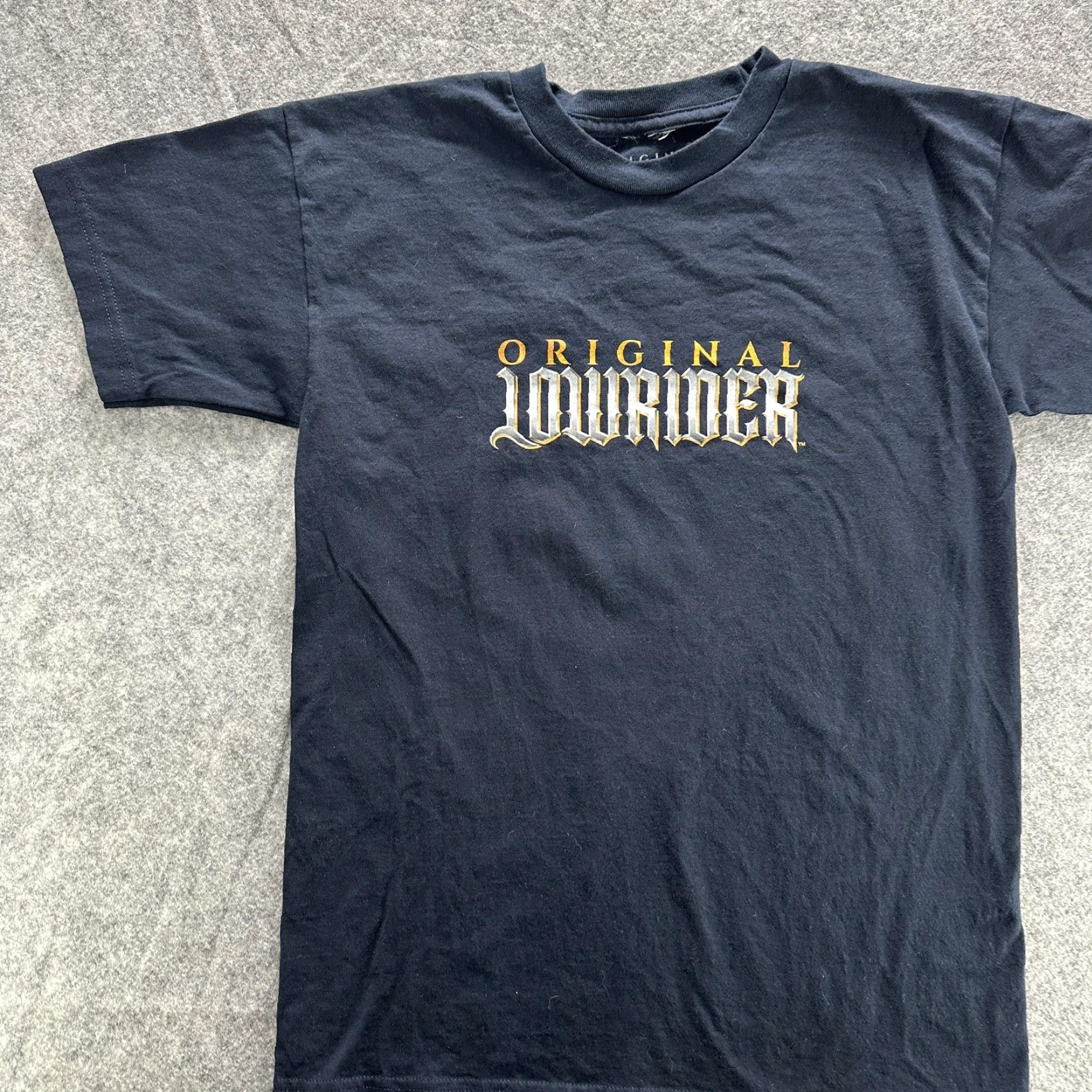 Vintage Original Lowrider Shirt Made USA Black Medium Graphic Car Streetwear Tee Mens Size US M / EU 48-50 / 2 - 3 Thumbnail