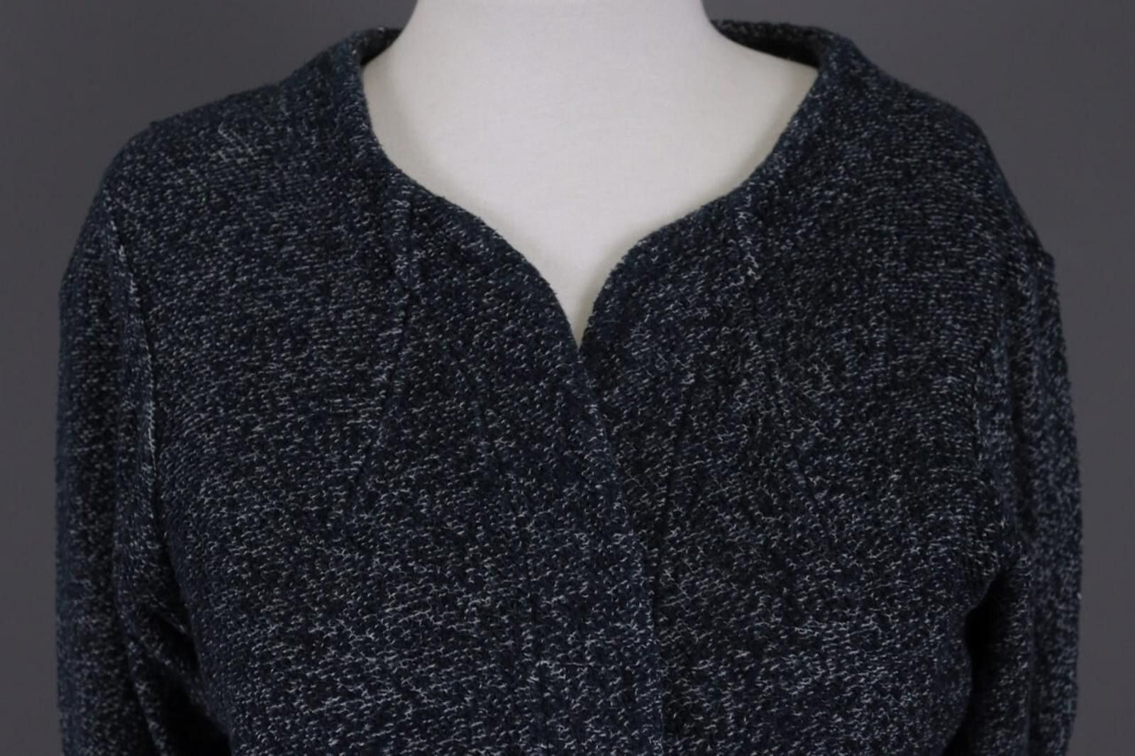 Denim & Supply Ralph Lauren Denim & Supply Ralph Lauren Blue Knit Knit Sweater Sz XS Size XS / US 0-2 / IT 36-38 - 4 Thumbnail