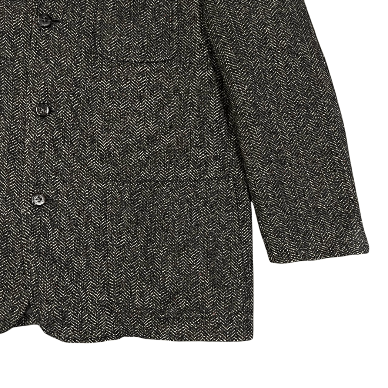 Comme des Garcons Homme AD1994 Comme des Garcons Homme Herringbone Wool Tweed Jacket Size US M / EU 48-50 / 2 - 4 Thumbnail