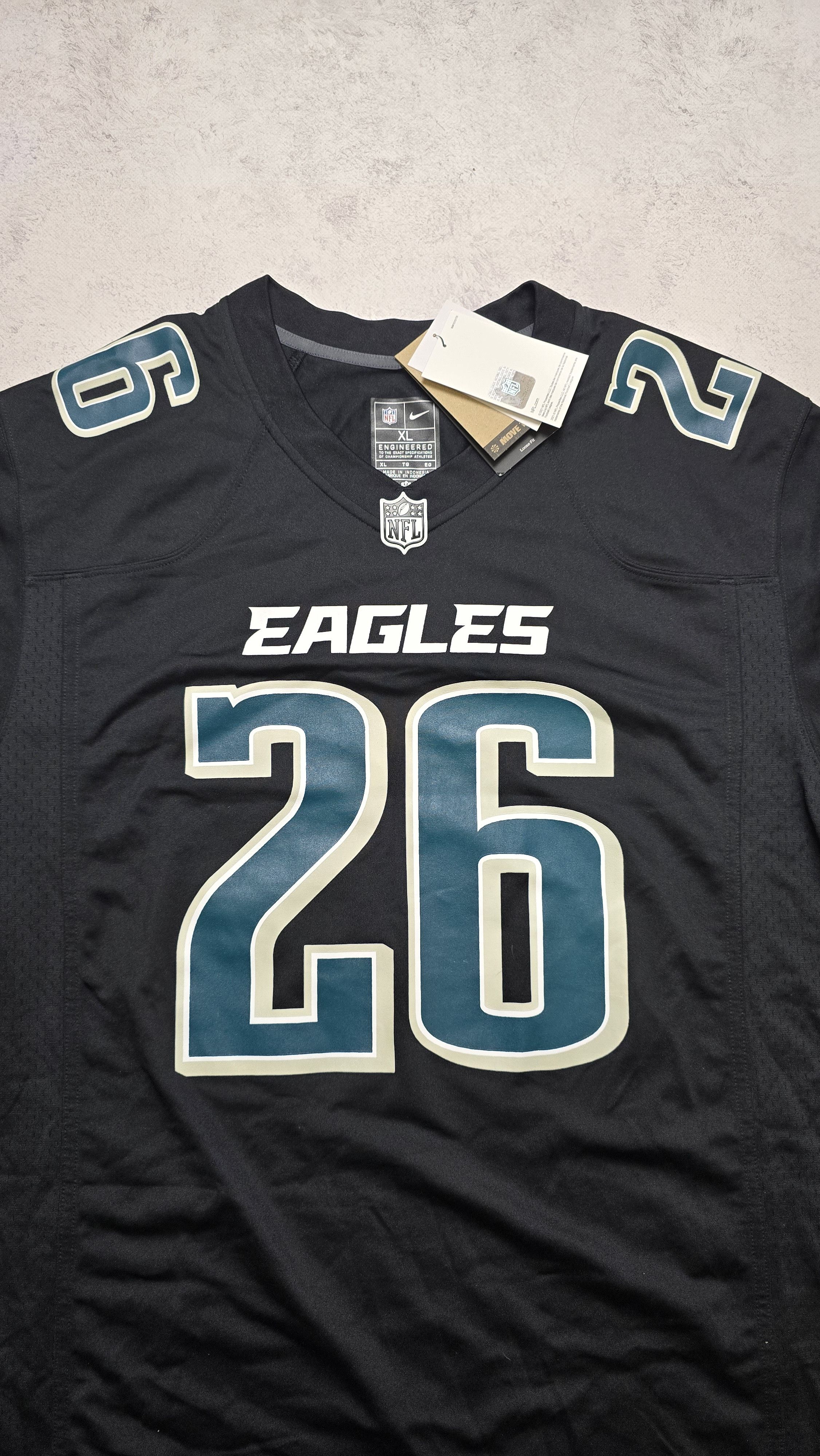 Nike Saquon Barkley Philadelphia Eagles NFL Game Fashion Jersey Size US XL / EU 56 / 4 - 10 Thumbnail