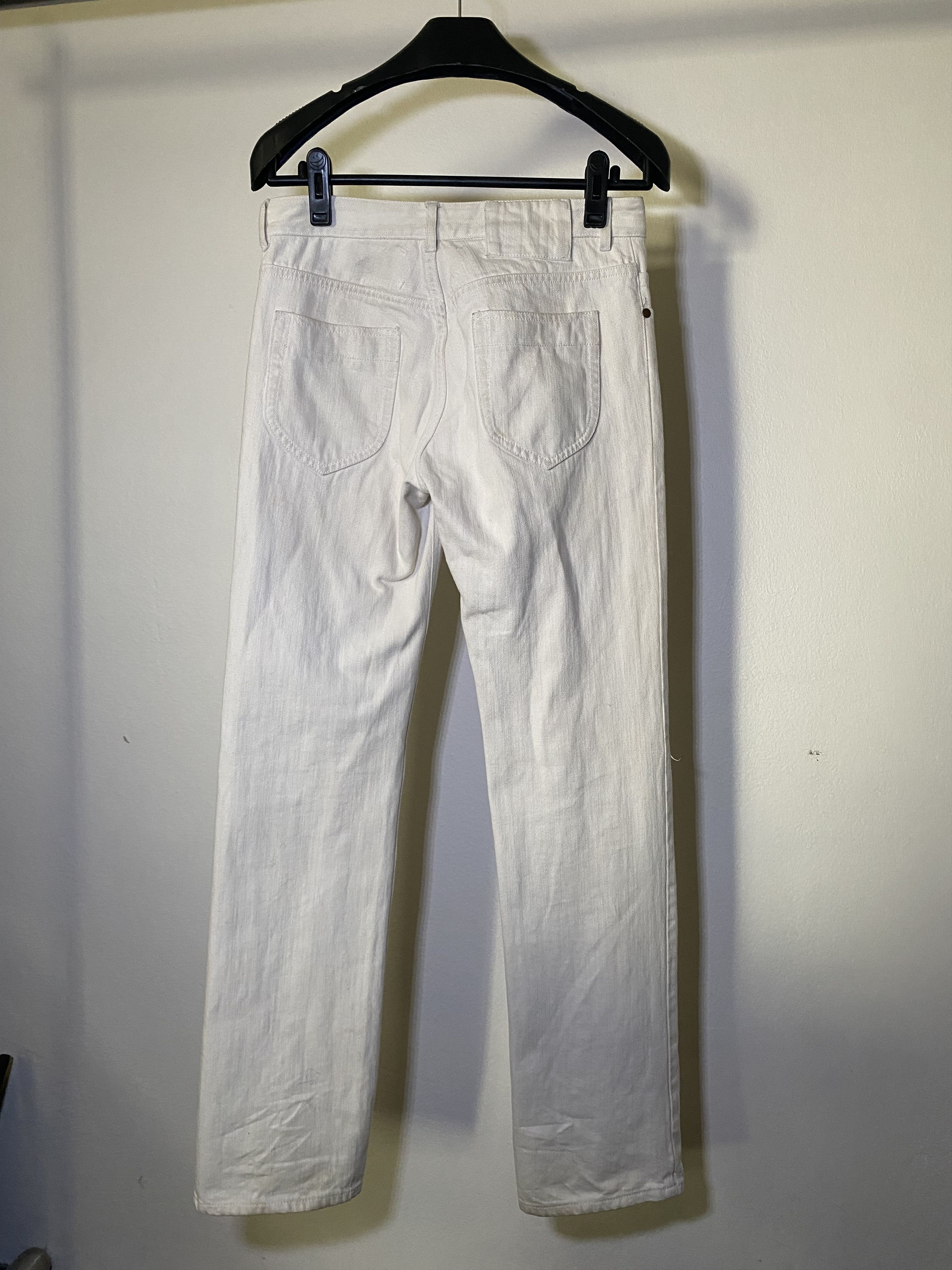 Maison Martin Margiela Line 14 Slim Jeans – White Denim, view 2