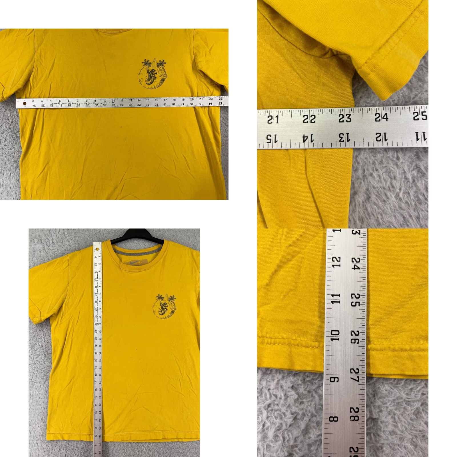 Nike Nike Shirt Mens XL Yellow North Shore Hawaii Gecko Island Legends Surf T-Shirt Logo Beach Outdoor Retro Sports Womens? Size US XL / EU 56 / 4 - 9 Thumbnail