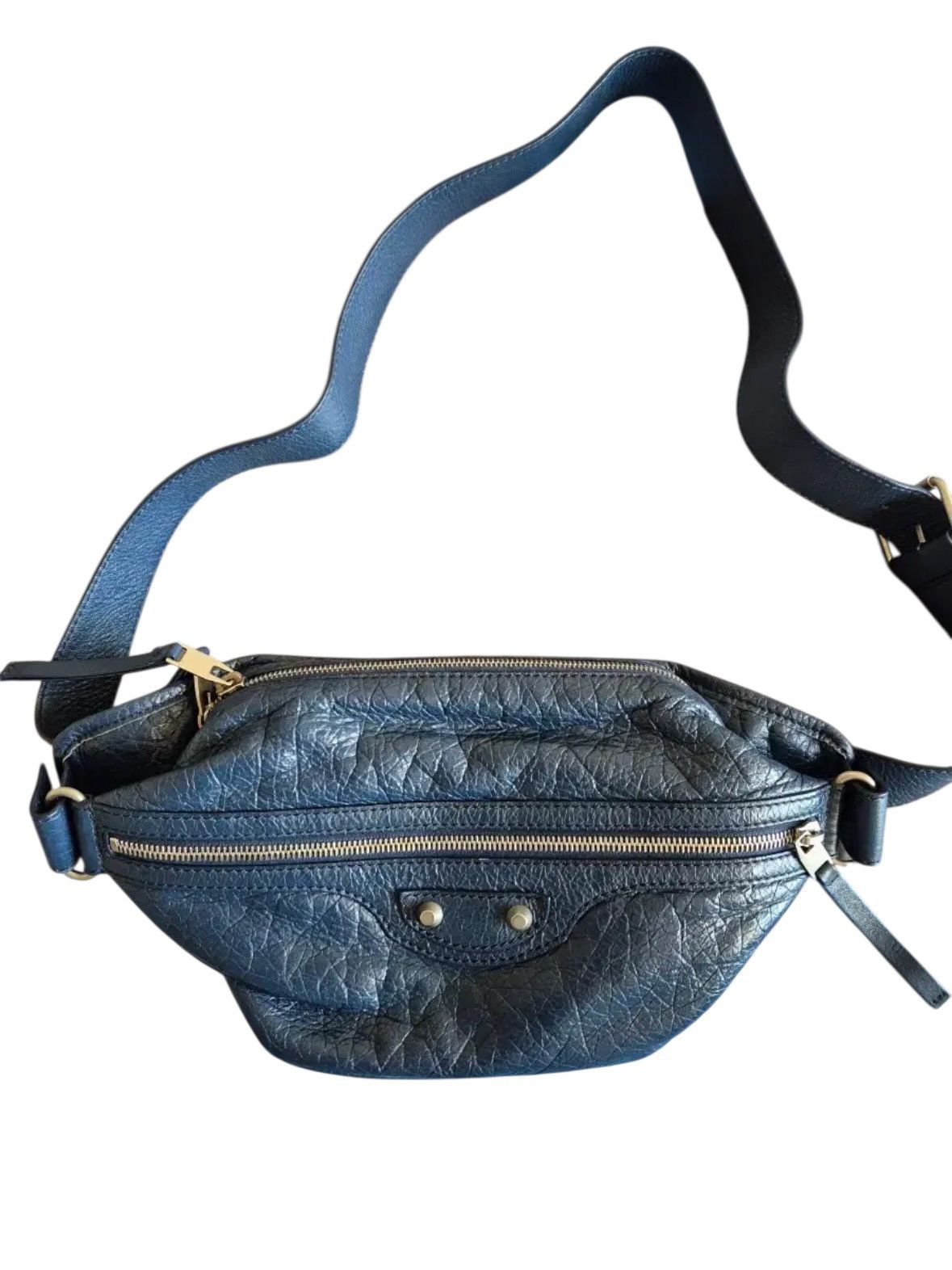 Balenciaga Balenciaga Motocross Leather Cross Bag Size ONE SIZE - 1 Thumbnail