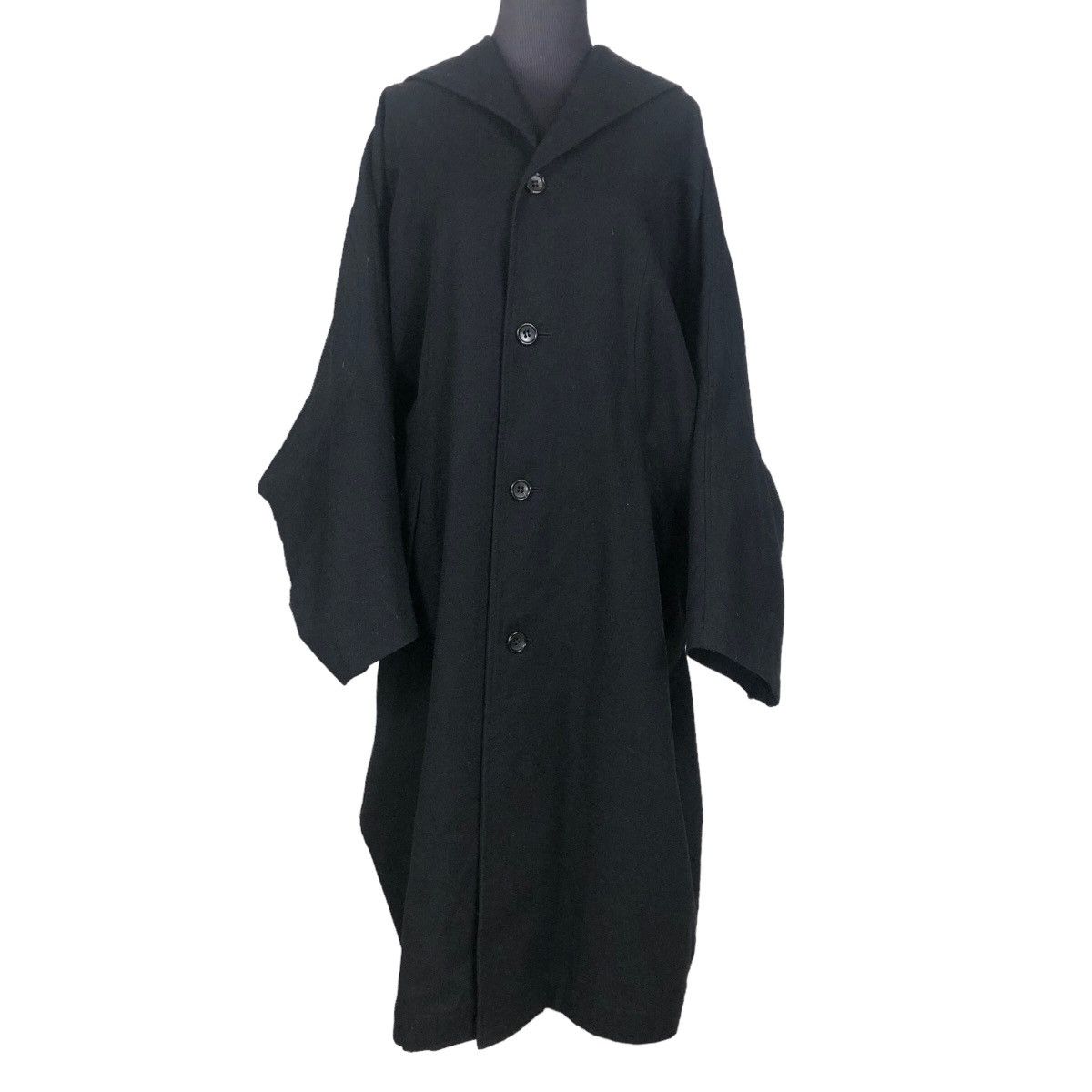 Comme des Garcons Vintage Comme Des Garcons 1991 A/W Runway Dolman Sleeve Coat Size M / US 6-8 / IT 42-44 - 6 Thumbnail