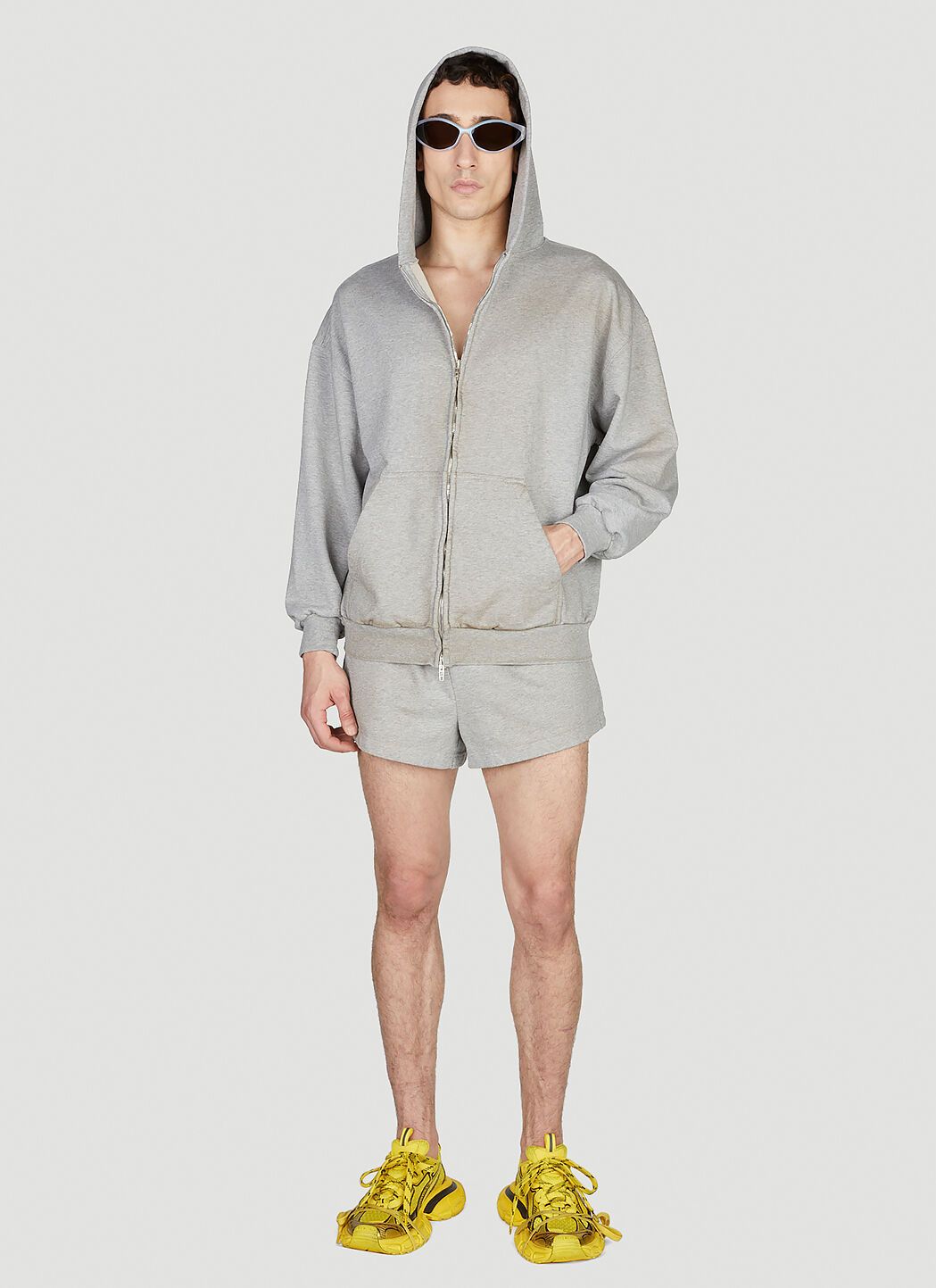 o1w1db10325 Running Shorts in Grey