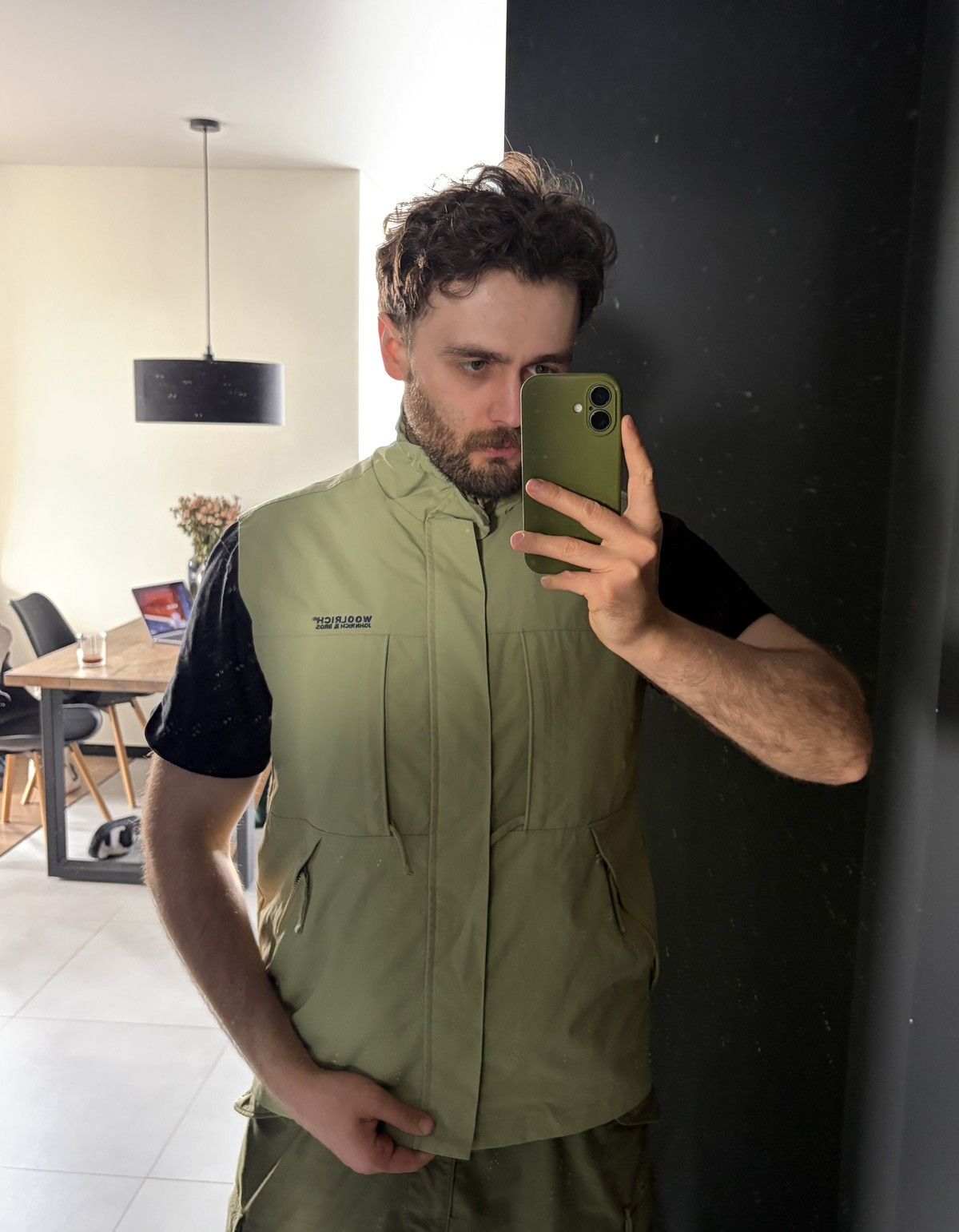 Woolrich Woolen Mills Woolrich Green Multicpocket Cargo Vest Size US L / EU 52-54 / 3 - 2 Thumbnail
