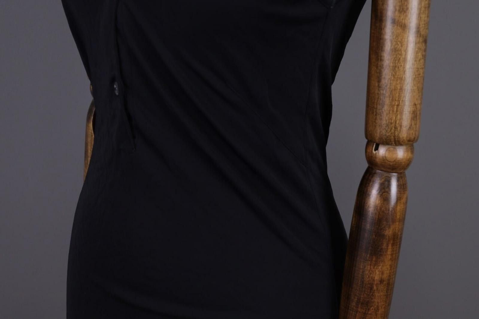 Transit Transit Par Such 131 Black Bodycon Tunic Dress Size 3 Size XL / US 12-14 / IT 48-50 - 10 Thumbnail