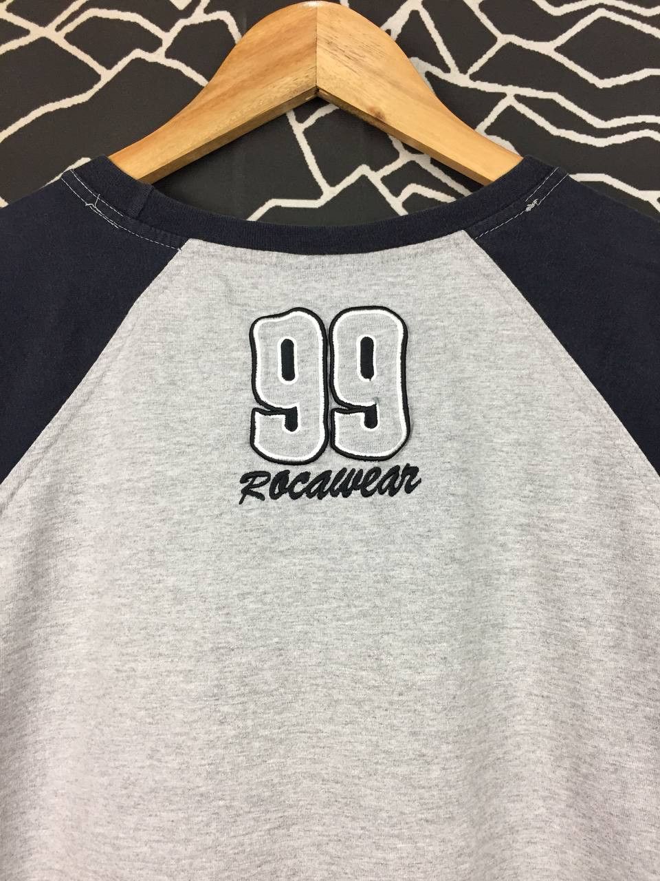 Rocawear Rocawear Jay-Z Streetwear Heritage Collection Raglan Tee Size US L / EU 52-54 / 3 - 7 Thumbnail