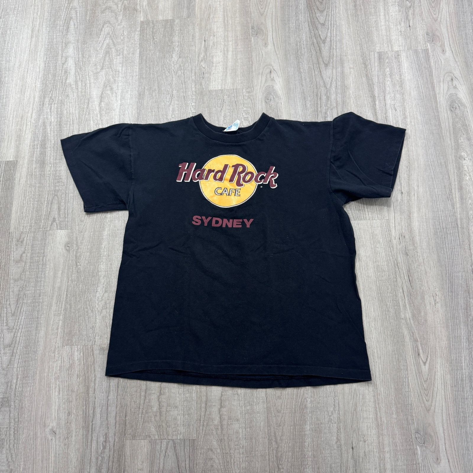 Hard Rock Cafe Vintage Hard Rock Cafe Sydney Shirt Men's XL Black 90s Size US XL / EU 56 / 4 - 1 Thumbnail