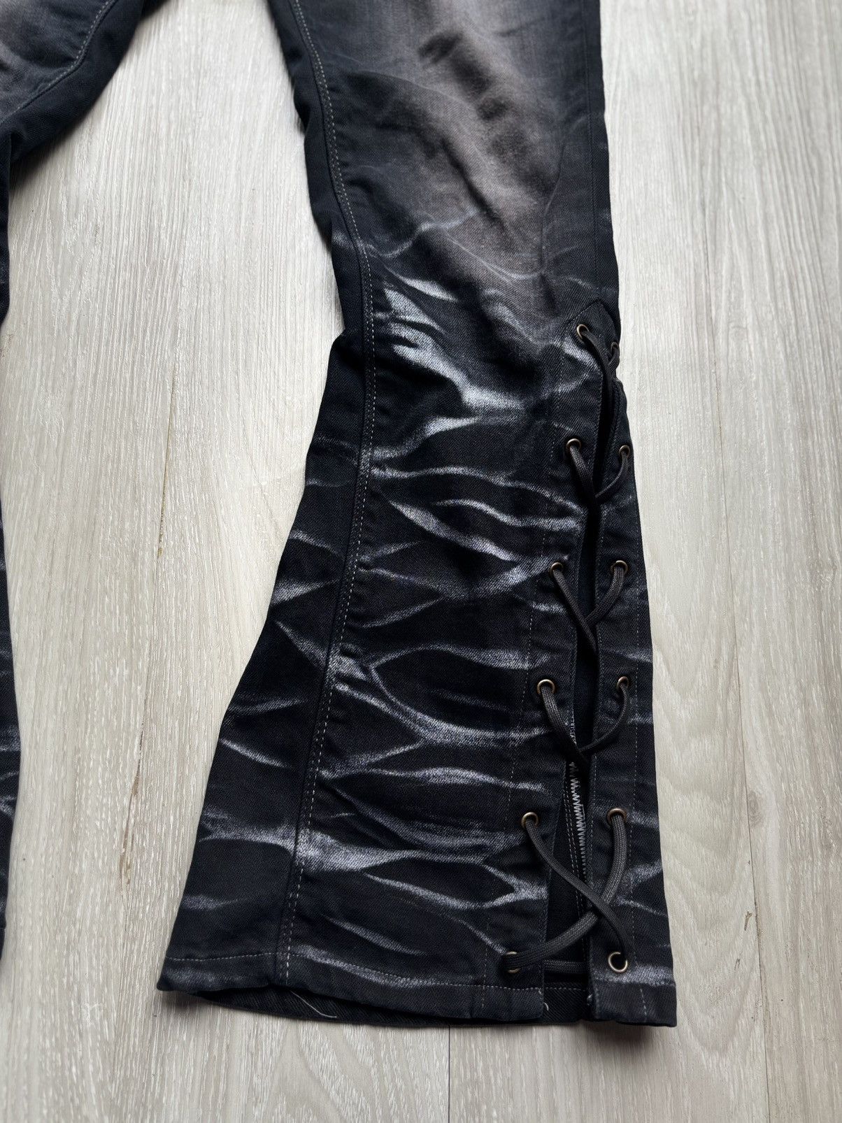 GOSTAR DE FUGA FUGA lace up flare jeans Size US 29 - 4 Thumbnail
