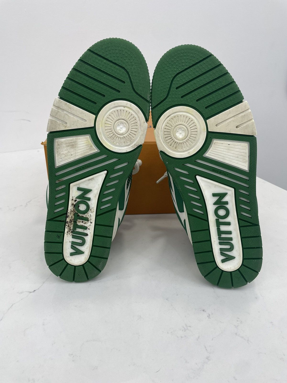 Louis Vuitton Louis Vuitton Skates Green and white Size US 11 / EU 44 - 5 Thumbnail