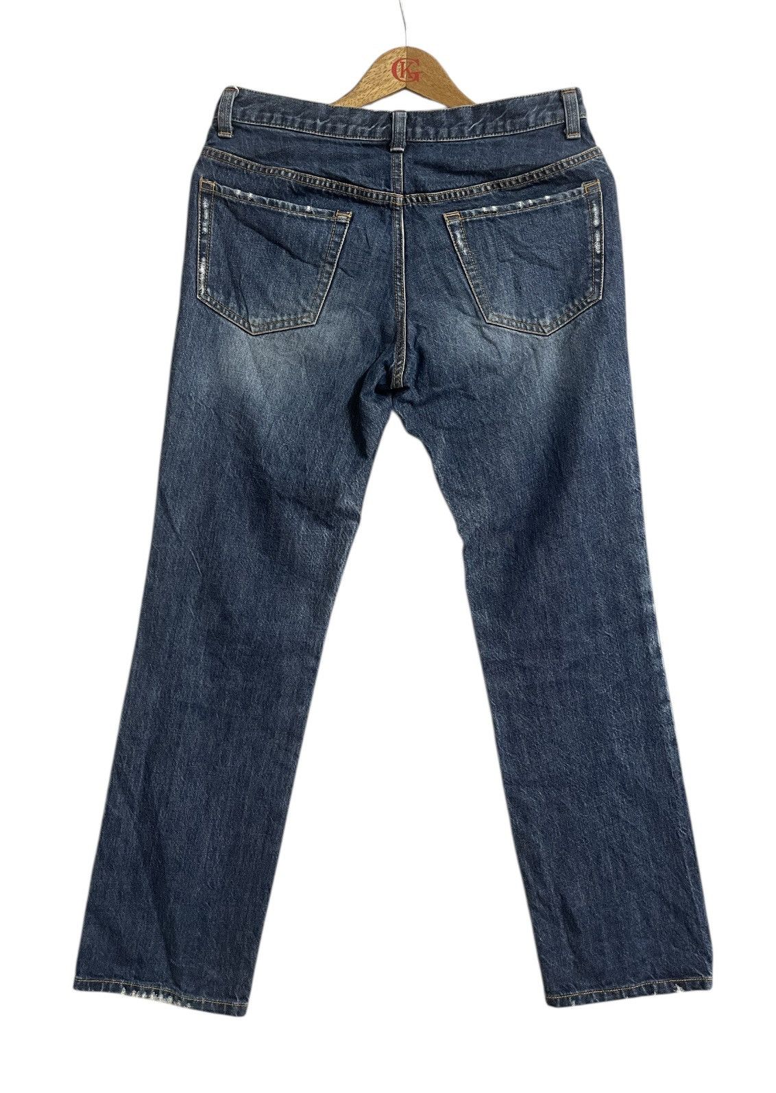 Issey Miyake Sunao Kuwahara by Issey Miyake Denim Stone Washed W30 L38 Size US 30 / EU 46 - 9 Thumbnail