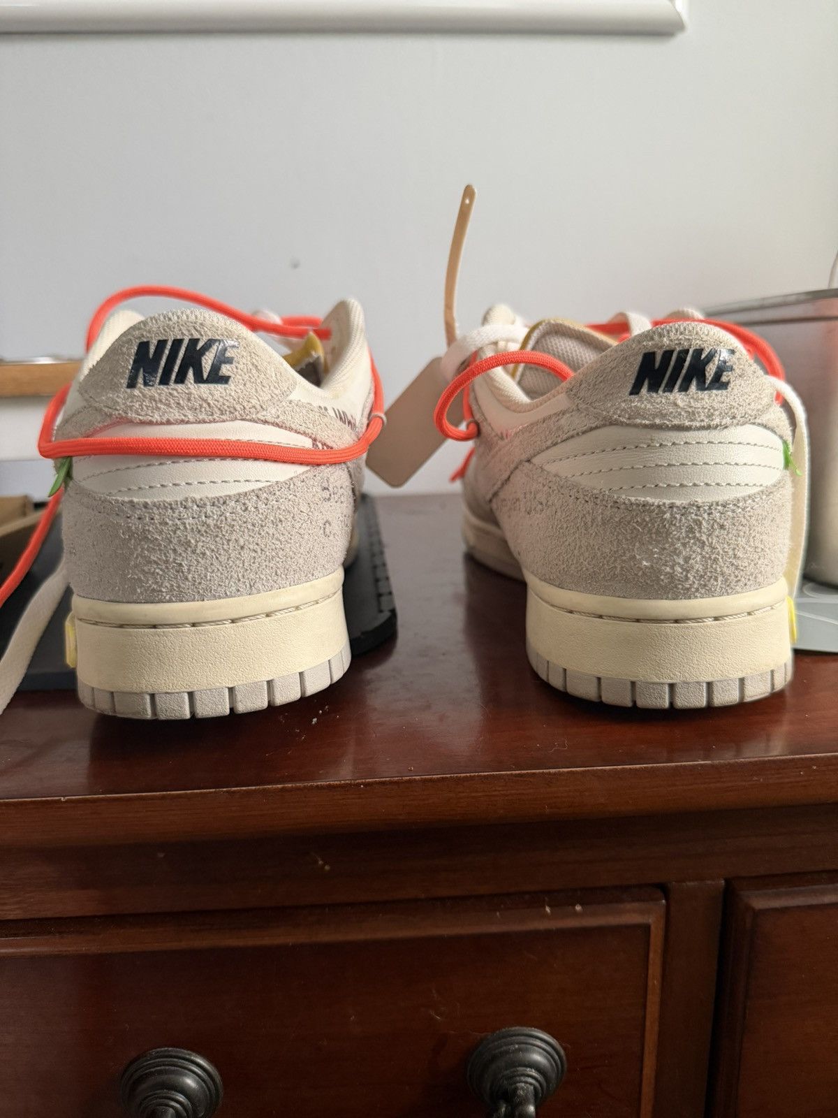 Nike × Off-White OffWhite Dunk Low Lot 11 Size US 12 / EU 45 - 5 Thumbnail