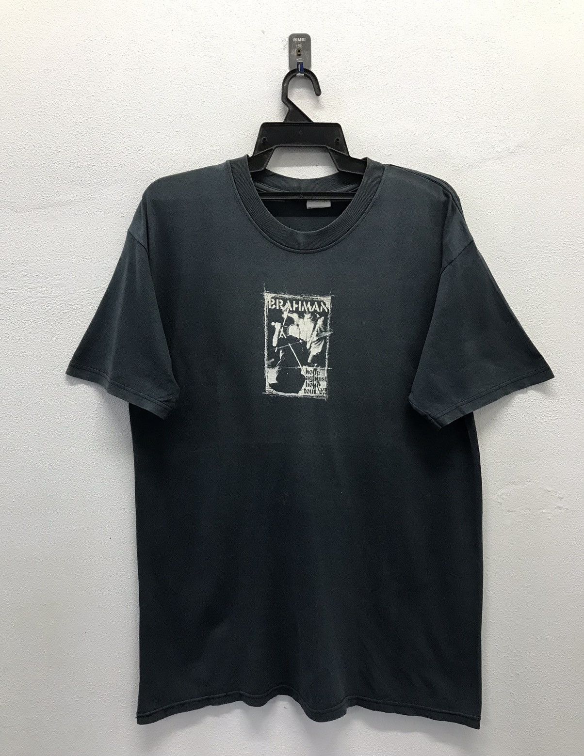 Anvil × Band Tees Vintage Brahman Hope Against Hope Tour 02 Shirt Size US L / EU 52-54 / 3 - 1 Thumbnail