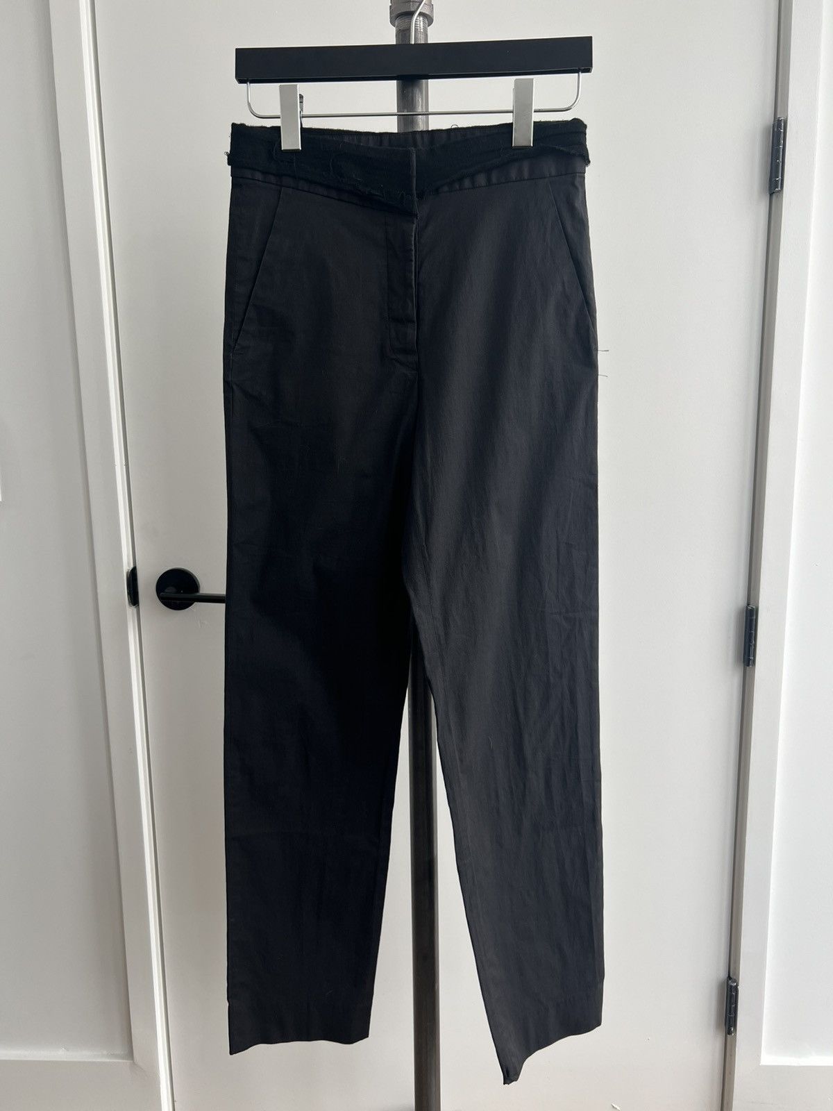 Helmut Lang SS99 Cummerbund Trousers Size 27" / US 4 / IT 40 - 3 Thumbnail