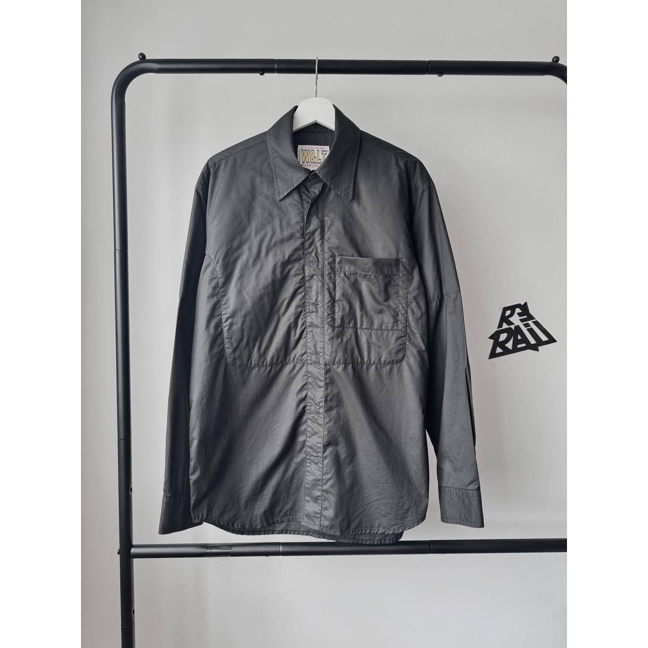 Walter Van Beirendonck W&LT Walter Van Beirendonck Black Nylon Overshirt Jacket Size US M / EU 48-50 / 2 - 1 Thumbnail