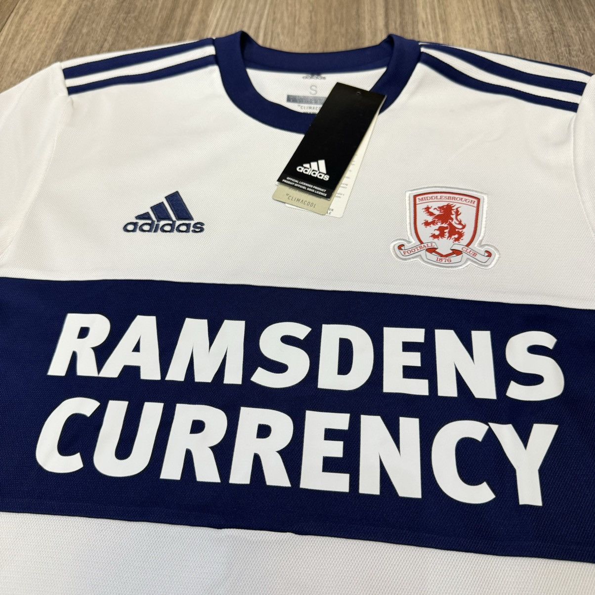 Adidas middlesbrough 17/18 away shirt #19 Downing (Bnwt) Size US S / EU 44-46 / 1 - 3 Thumbnail