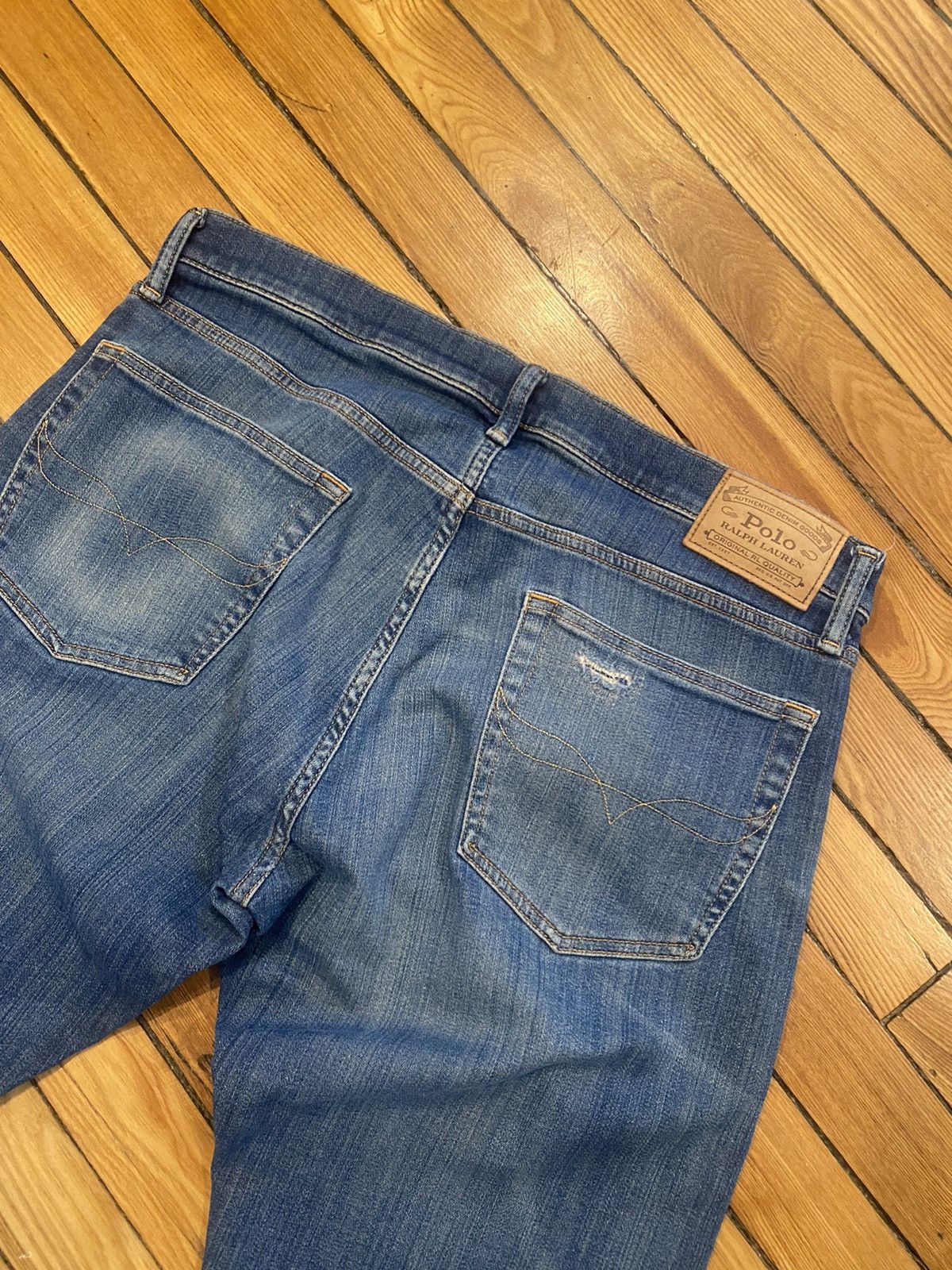 Polo Ralph Lauren Polo Ralph Lauren “varkick” slim strait denim 34-32 jeans Size US 34 / EU 50 - 3 Thumbnail