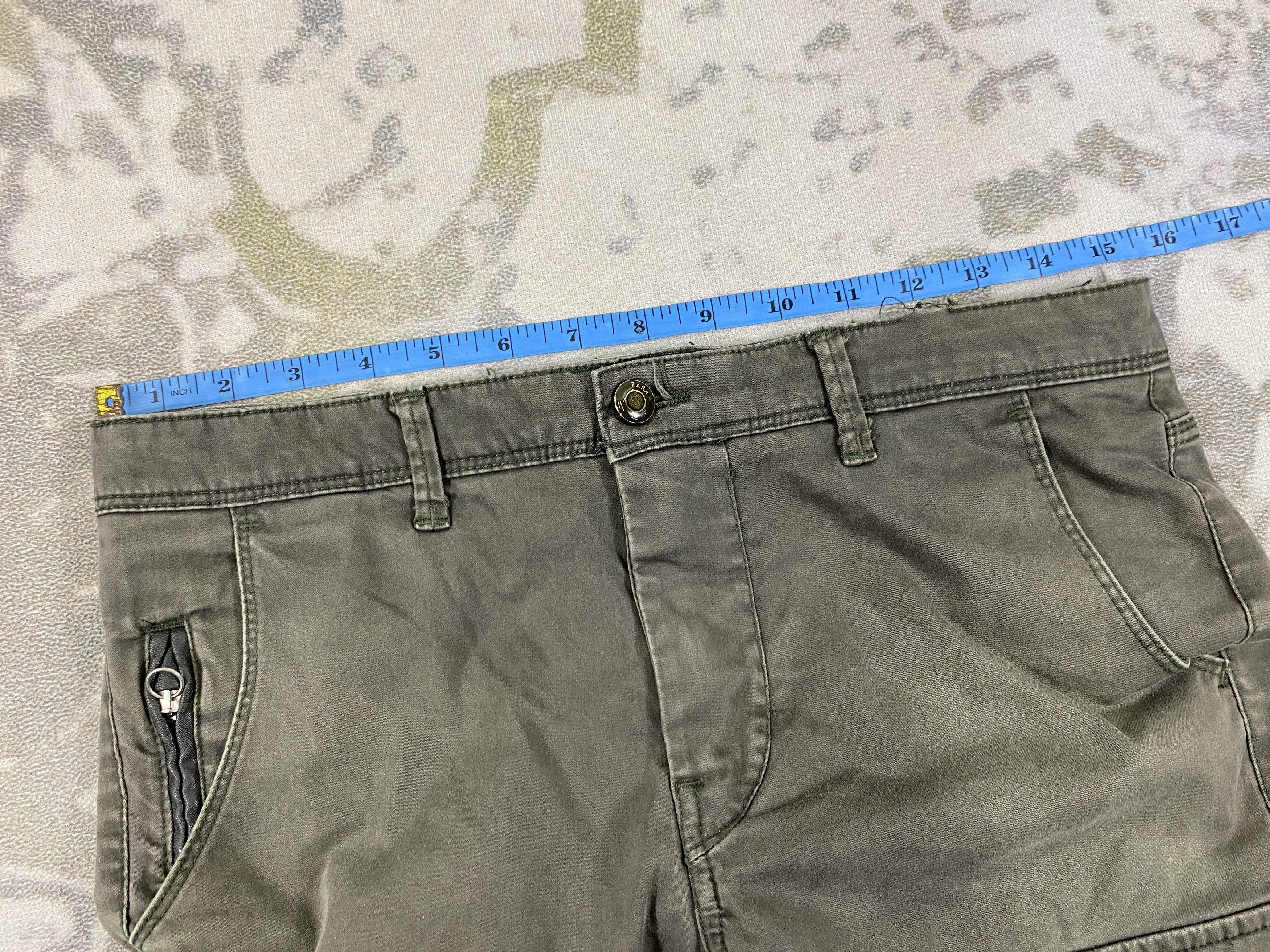 Japanese Brand Zara Man Multipockets Cargo Pants -CP316 Size US 31 - 5 Thumbnail