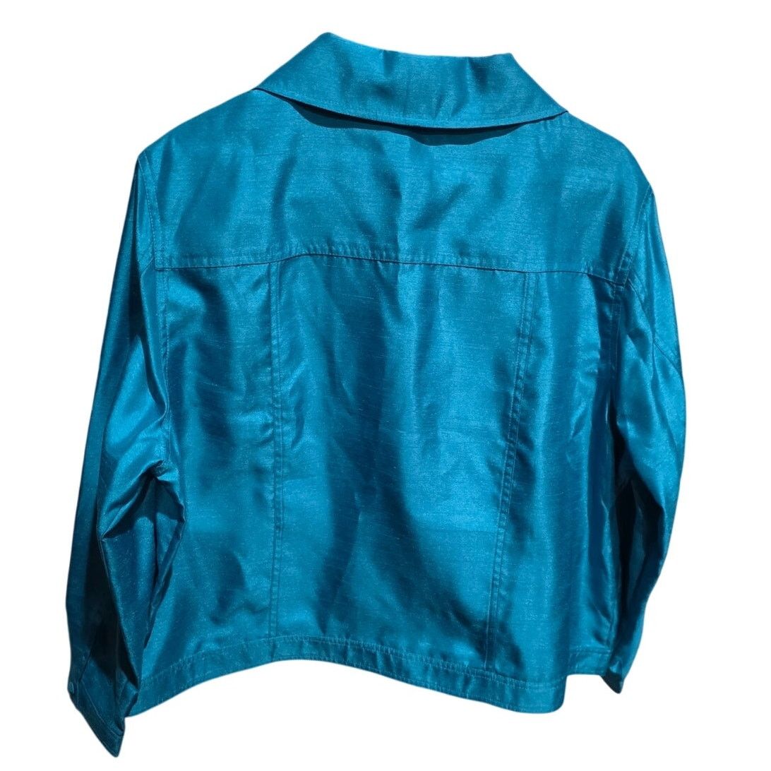 Other Drapers & Damons Electric Blue Button Up Jacket - PXL Size XL / US 12-14 / IT 48-50 - 2 Thumbnail