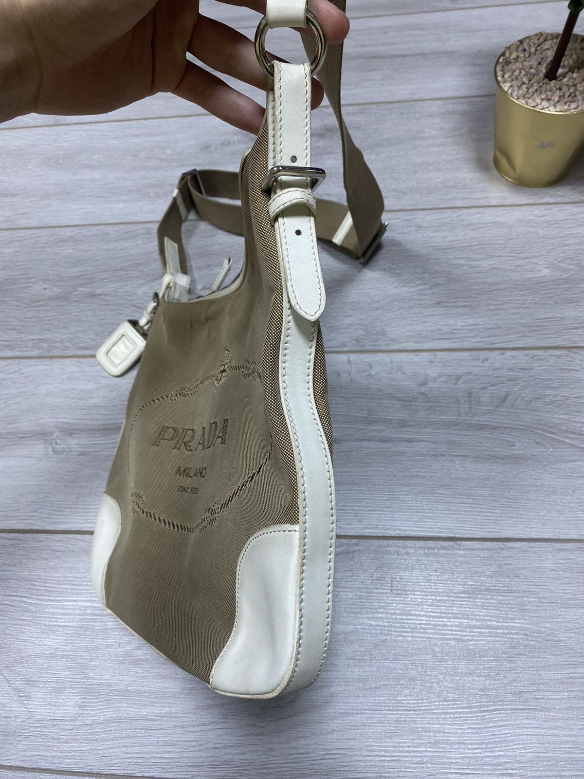 Prada Prada Milano big logo shoulder bag Size ONE SIZE - 7 Thumbnail