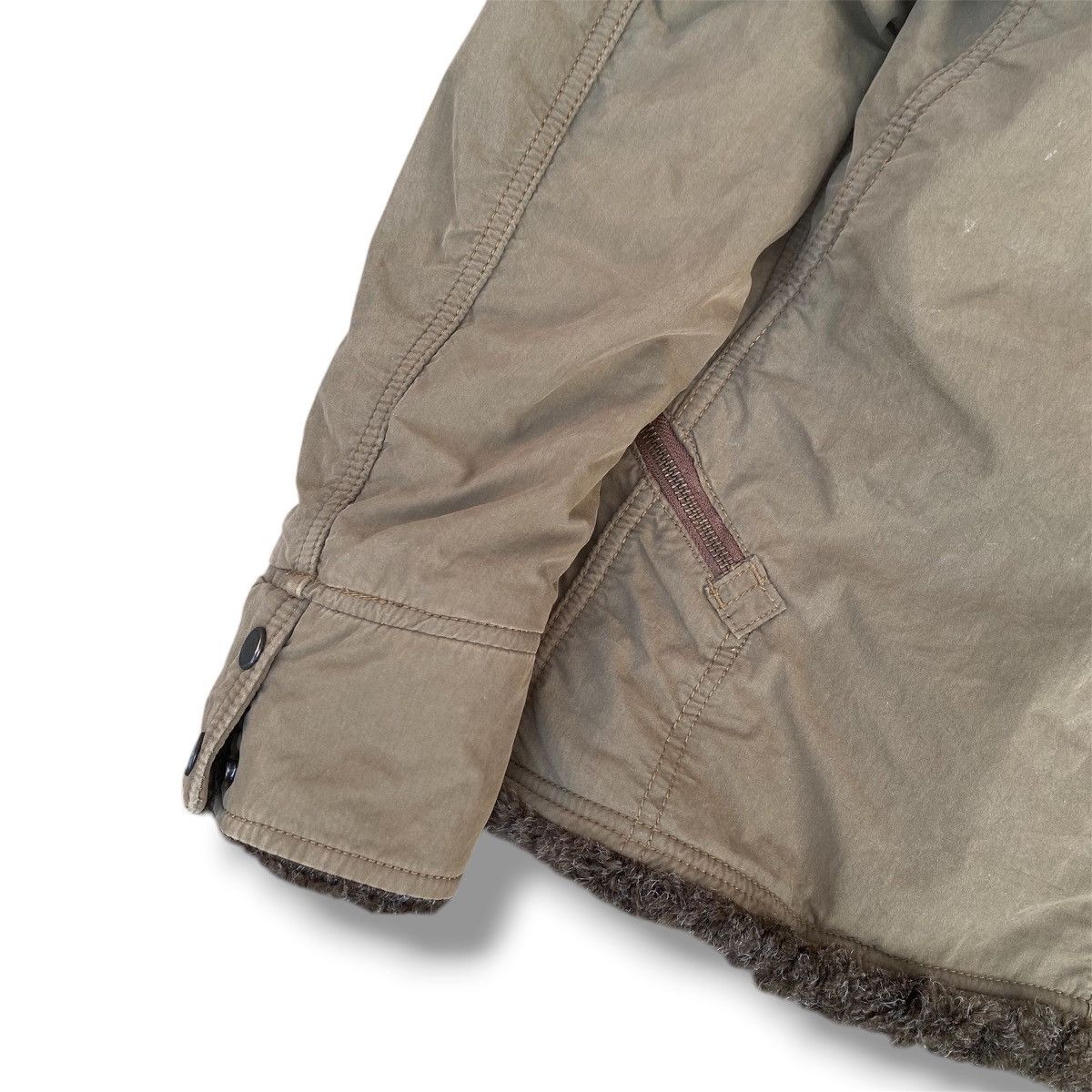 Le Grande Bleu (L.G.B.) Vintage Johnbull Kojima Faux Fur Jacket. #G7 Size US S / EU 44-46 / 1 - 6 Thumbnail