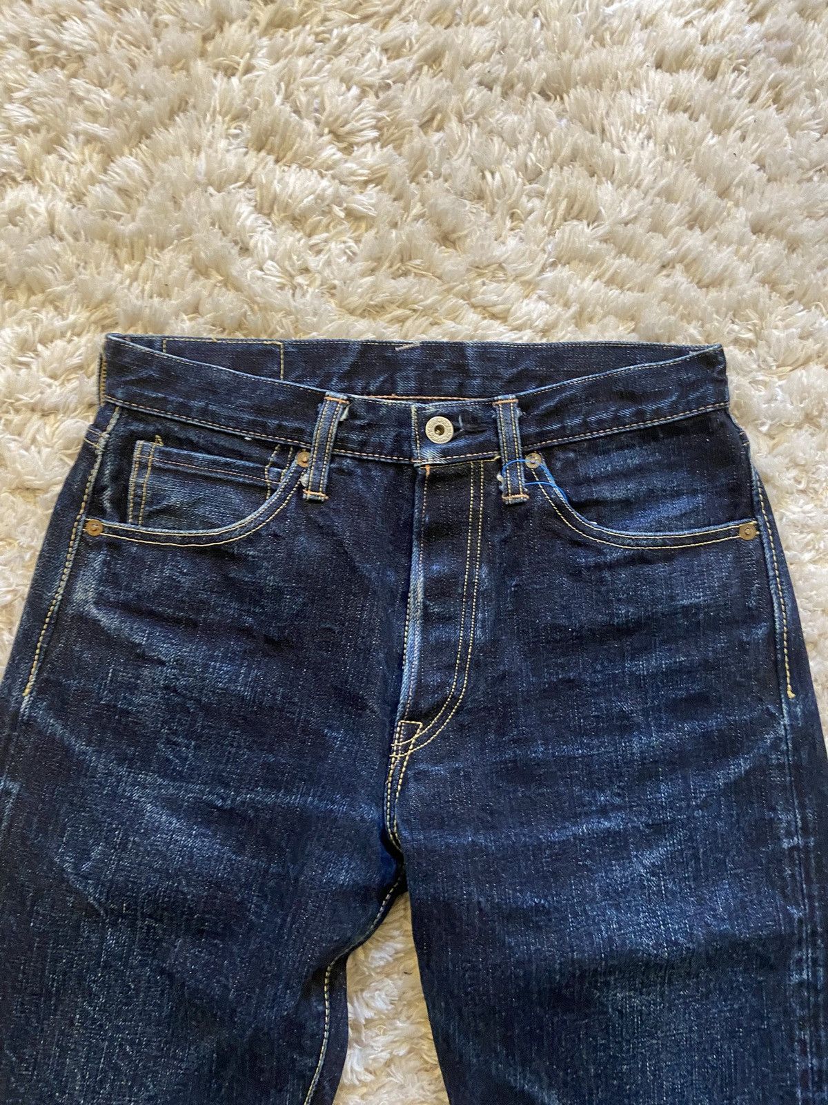 EIGHT-G Jean Eight-G Lot 402 WW2 1944 Selvedge 17oz Made in Japan Size US 29 - 7 Thumbnail